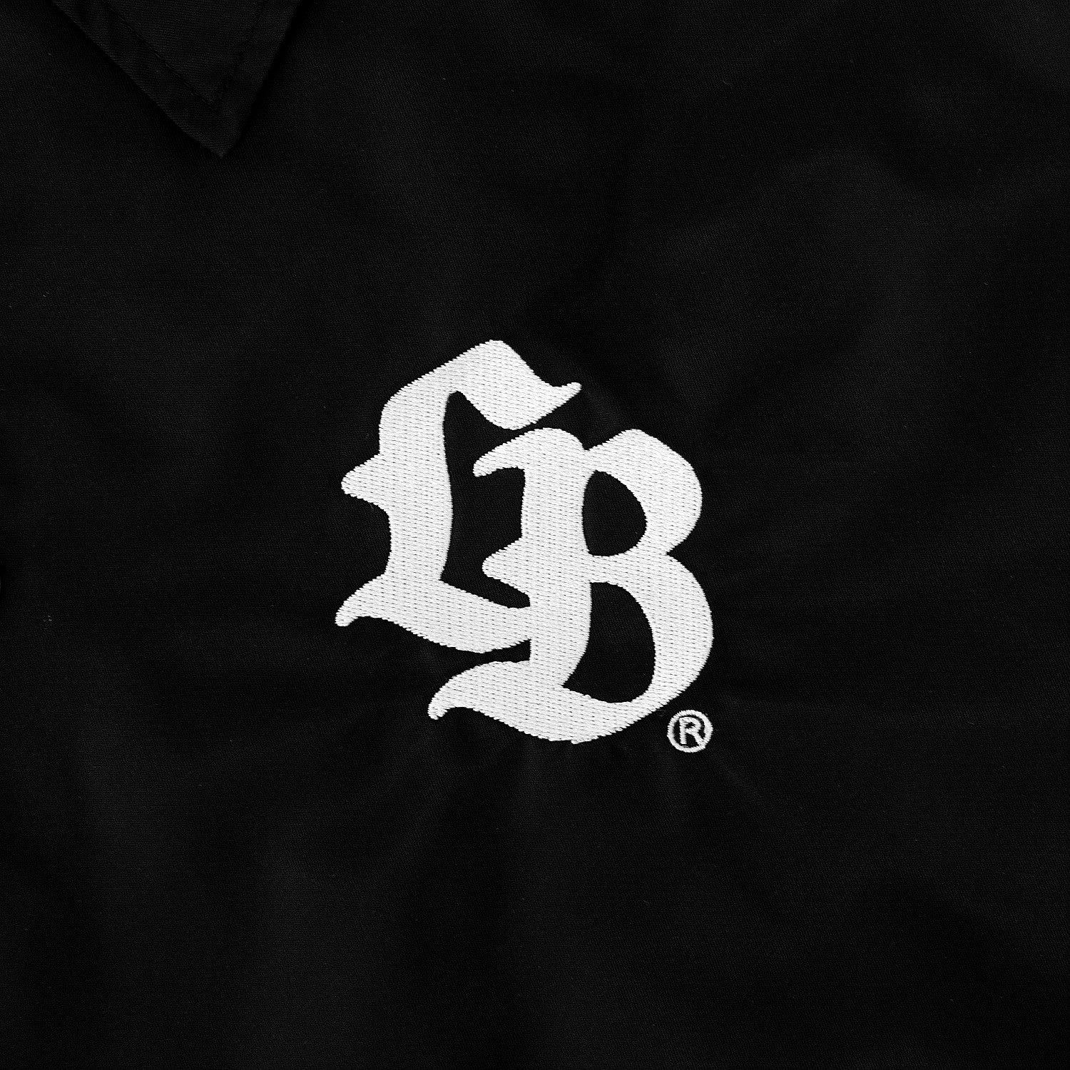 LB Coach Jacket Thorn Logo Black - Image 4