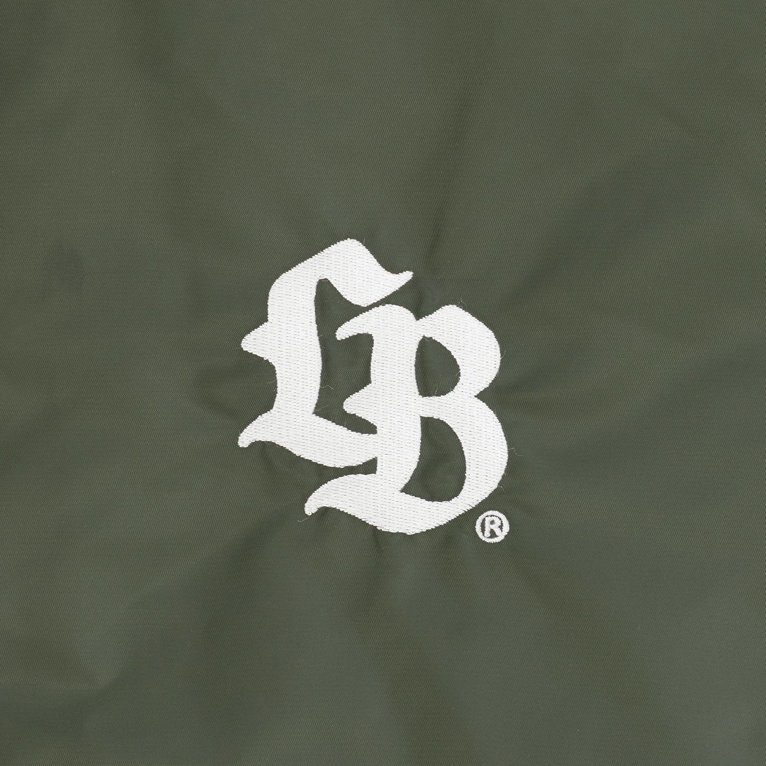 LB Coach Jacket Thorn Logo Khaki - Image 3
