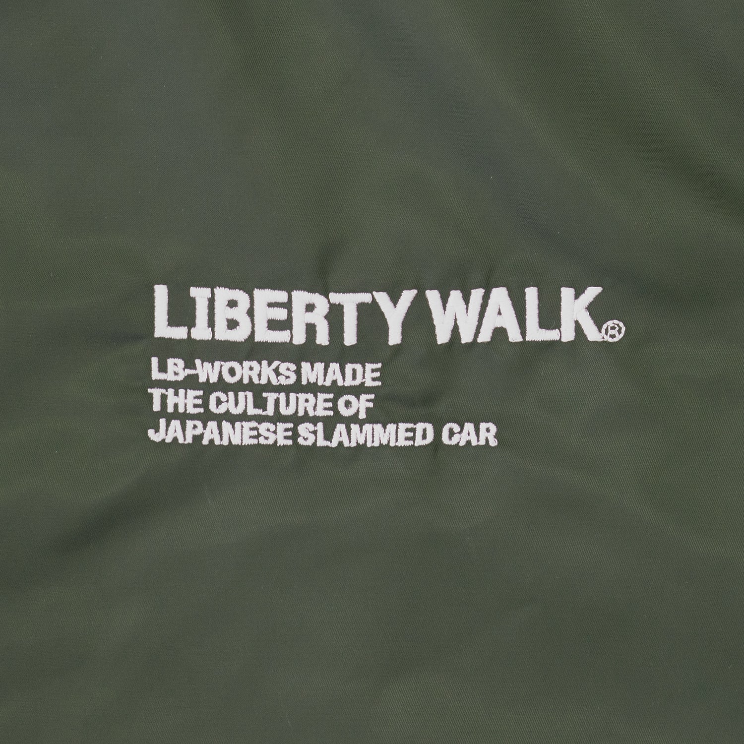 LB Coach Jacket Thorn Logo Khaki - Image 5
