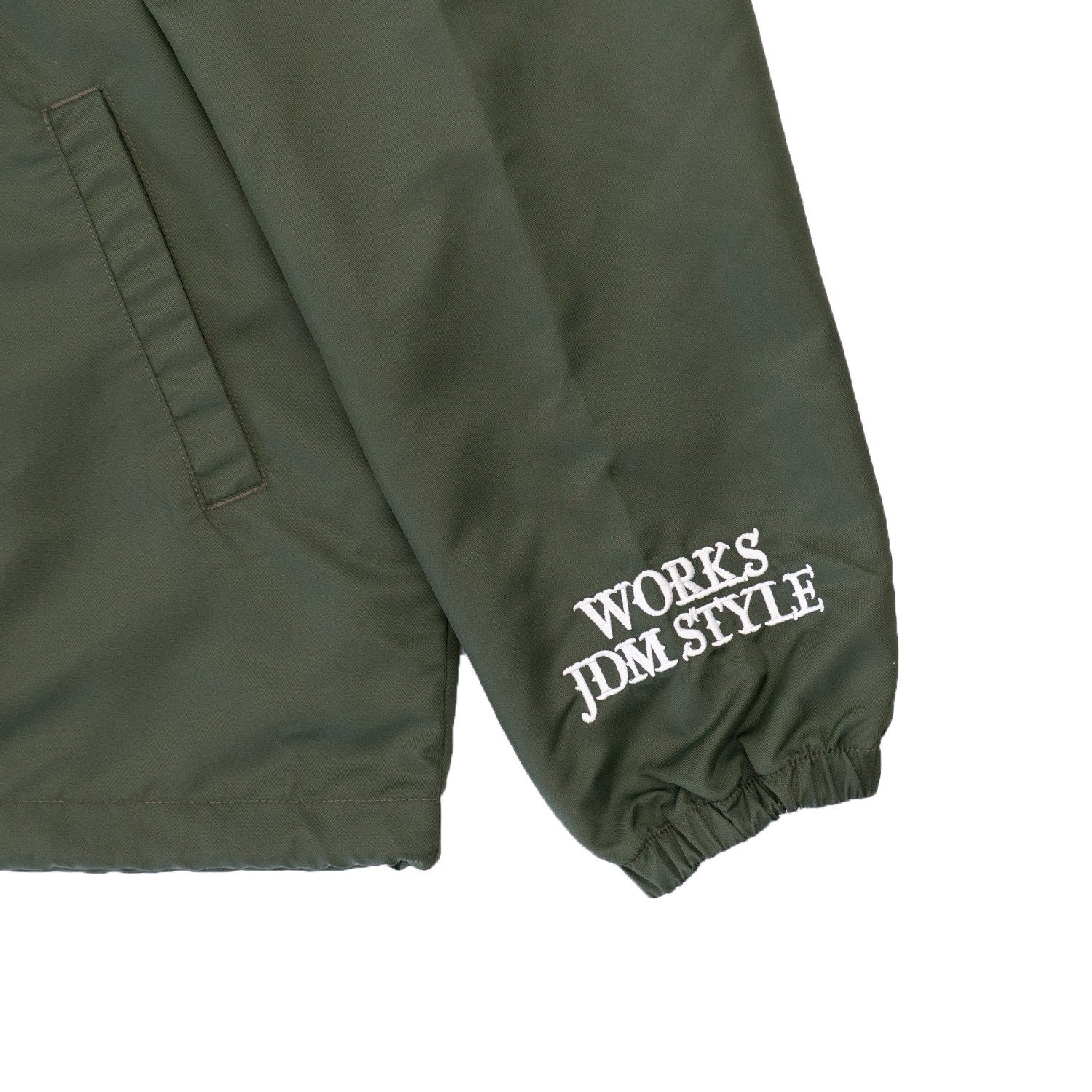 LB Coach Jacket Thorn Logo Khaki - Image 6
