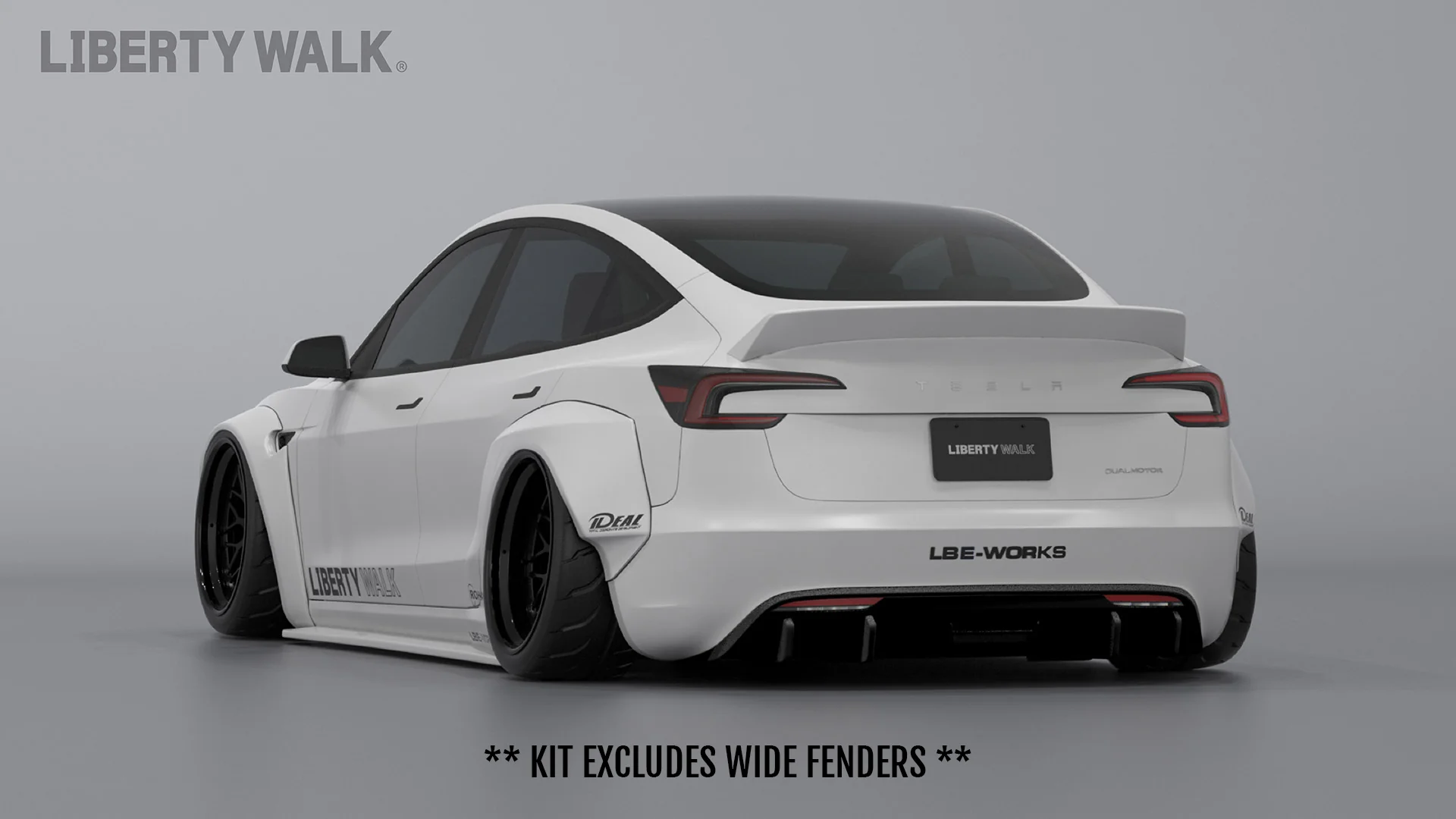 LB Model 3 Complete body kit (FRP) - Image 5
