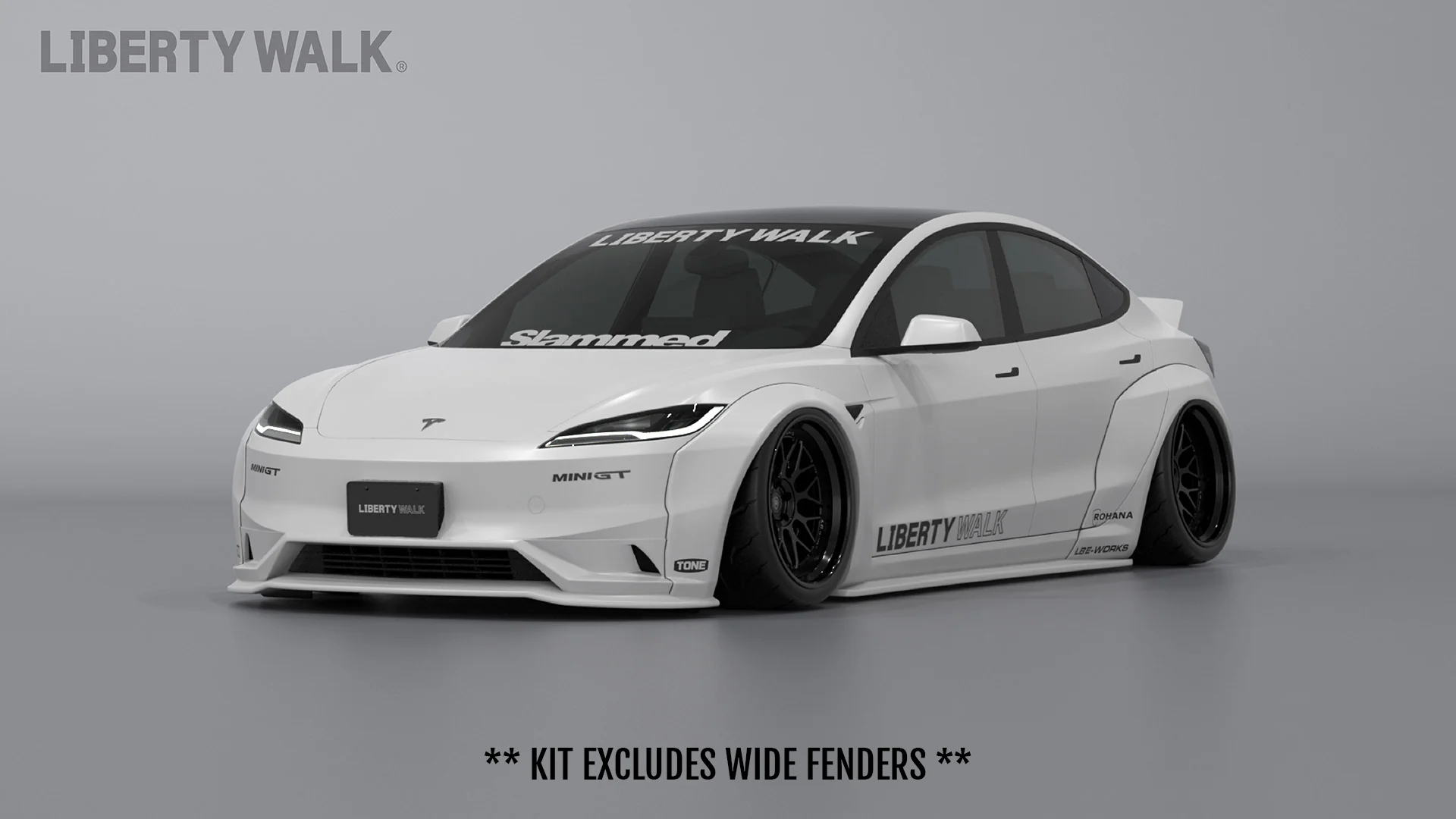 LB Model 3 Complete body kit (FRP) - Image 6