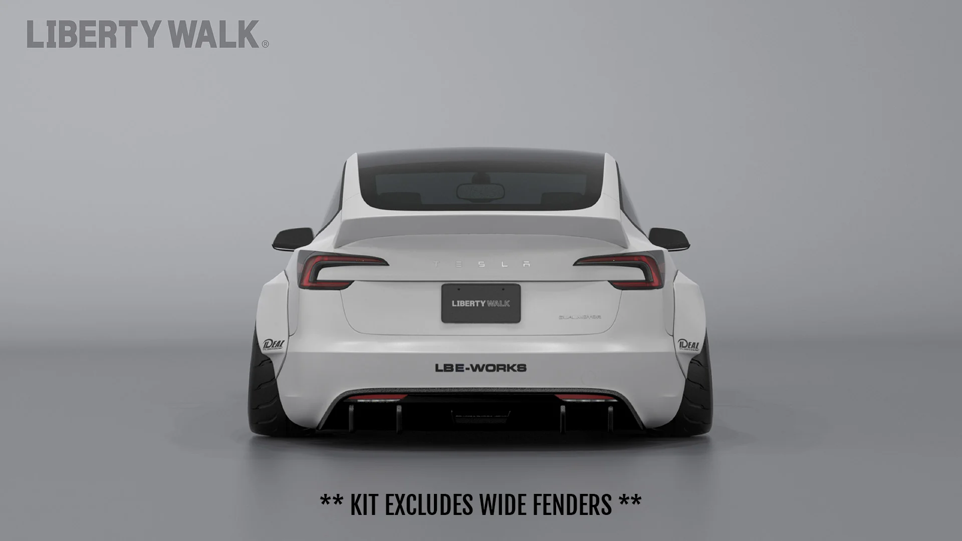 LB Model 3 Complete body kit (FRP) - Image 7