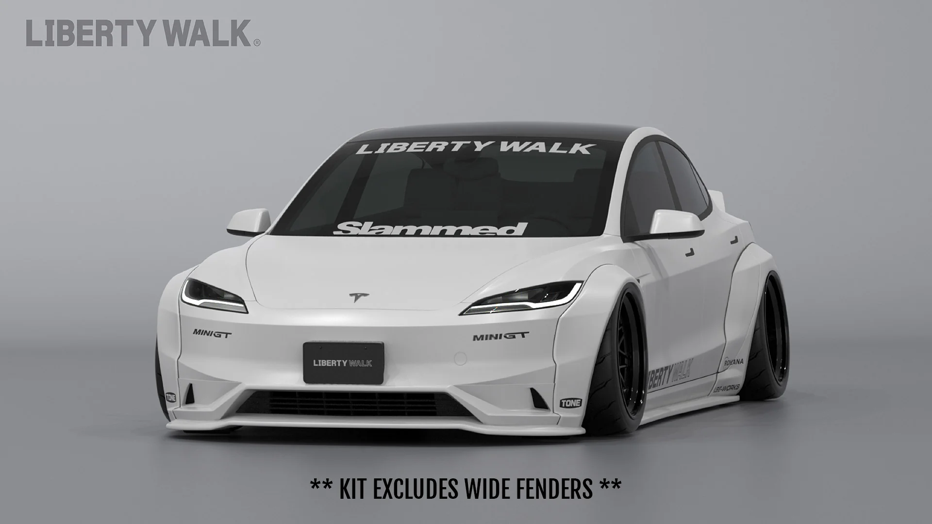 LB Model 3 Complete body kit (FRP) - Image 8