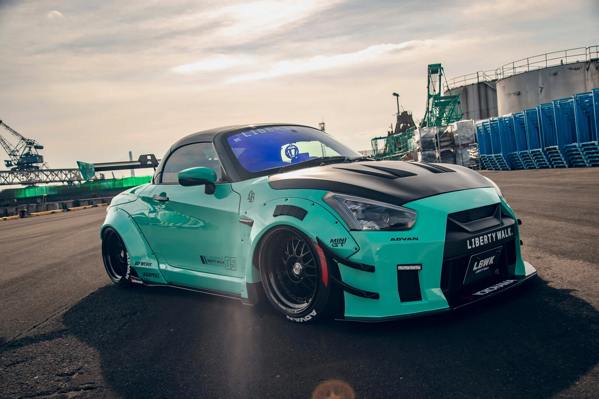 LB Nation Daihatsu Copen GT-K Type 2 Complete Body Kit FRP (LB84-01)