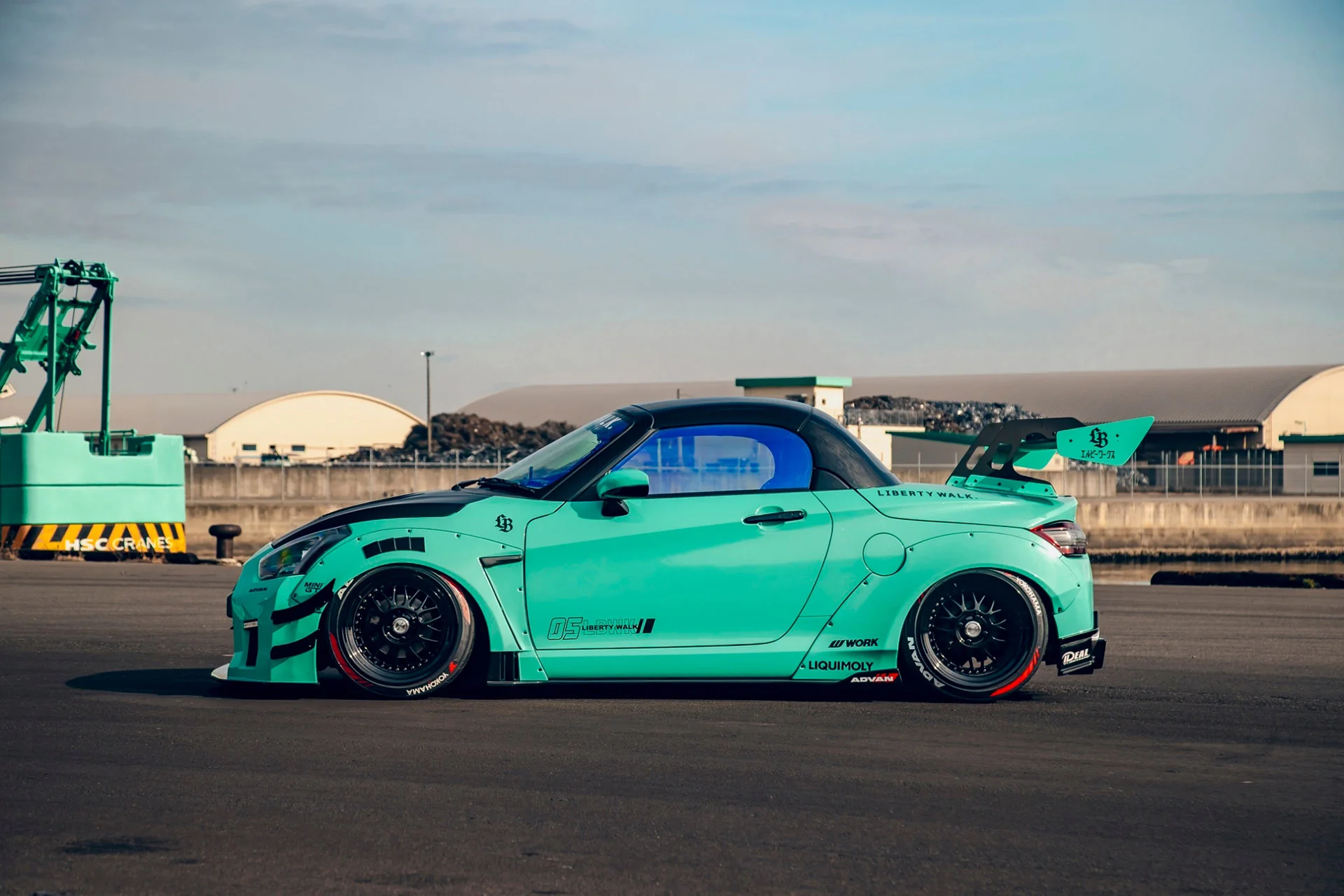 LB Nation Daihatsu Copen GT-K Type 2 Complete Body Kit FRP (LB84-01) - Image 5