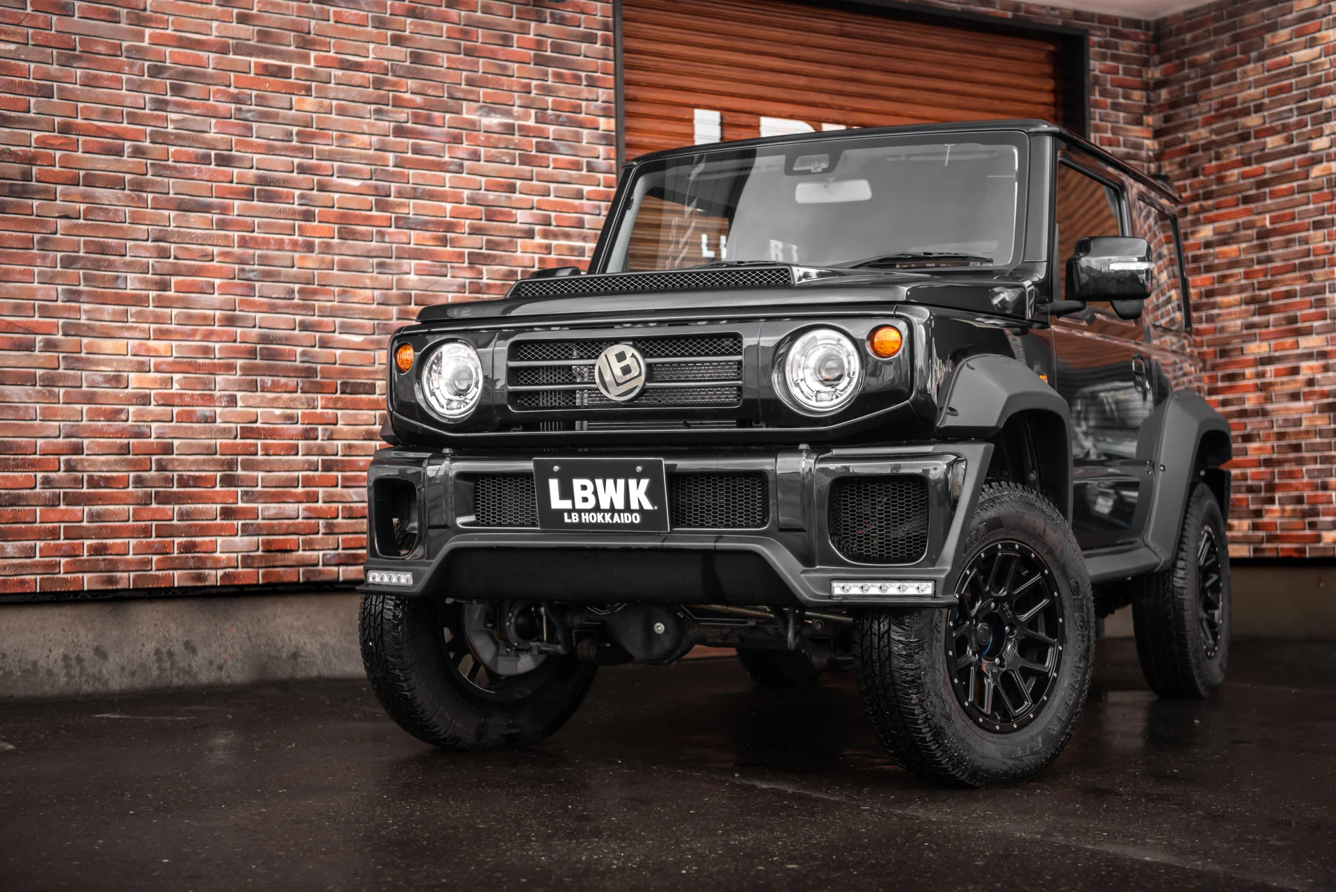 LB Nation G Mini WORKS Type 1 Full Complete Body Kit FRP (LB42-02) - Image 4