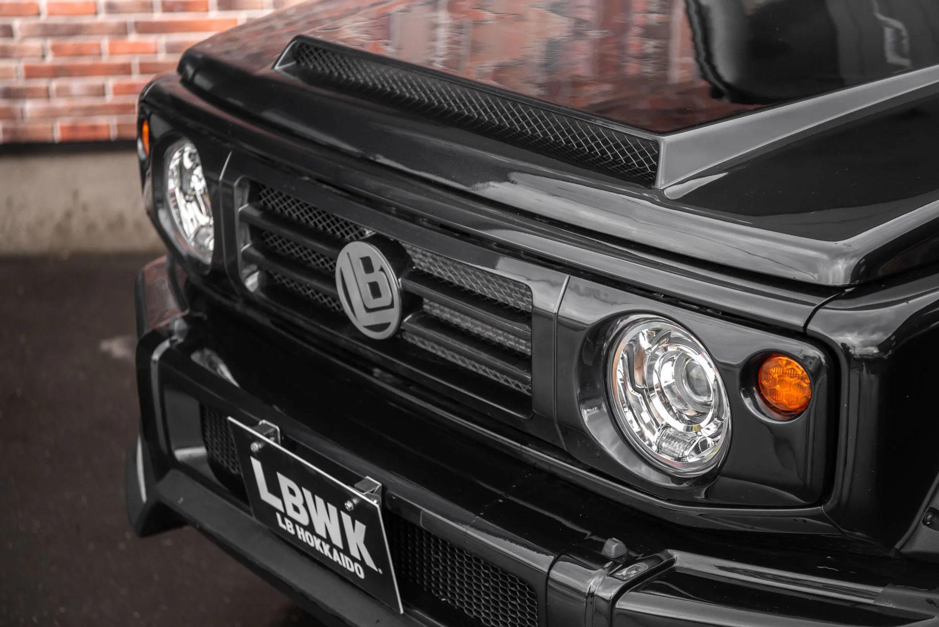 LB Nation G Mini WORKS Type 1 Full Complete Body Kit FRP (LB42-02) - Image 5