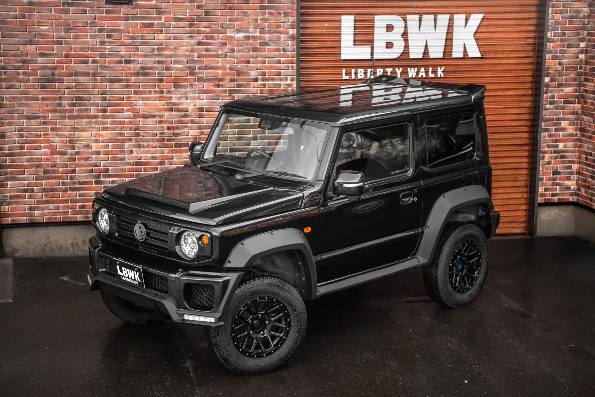 LB Nation G Mini WORKS Type 1 Full Complete Body Kit FRP (LB42-02) - Image 8