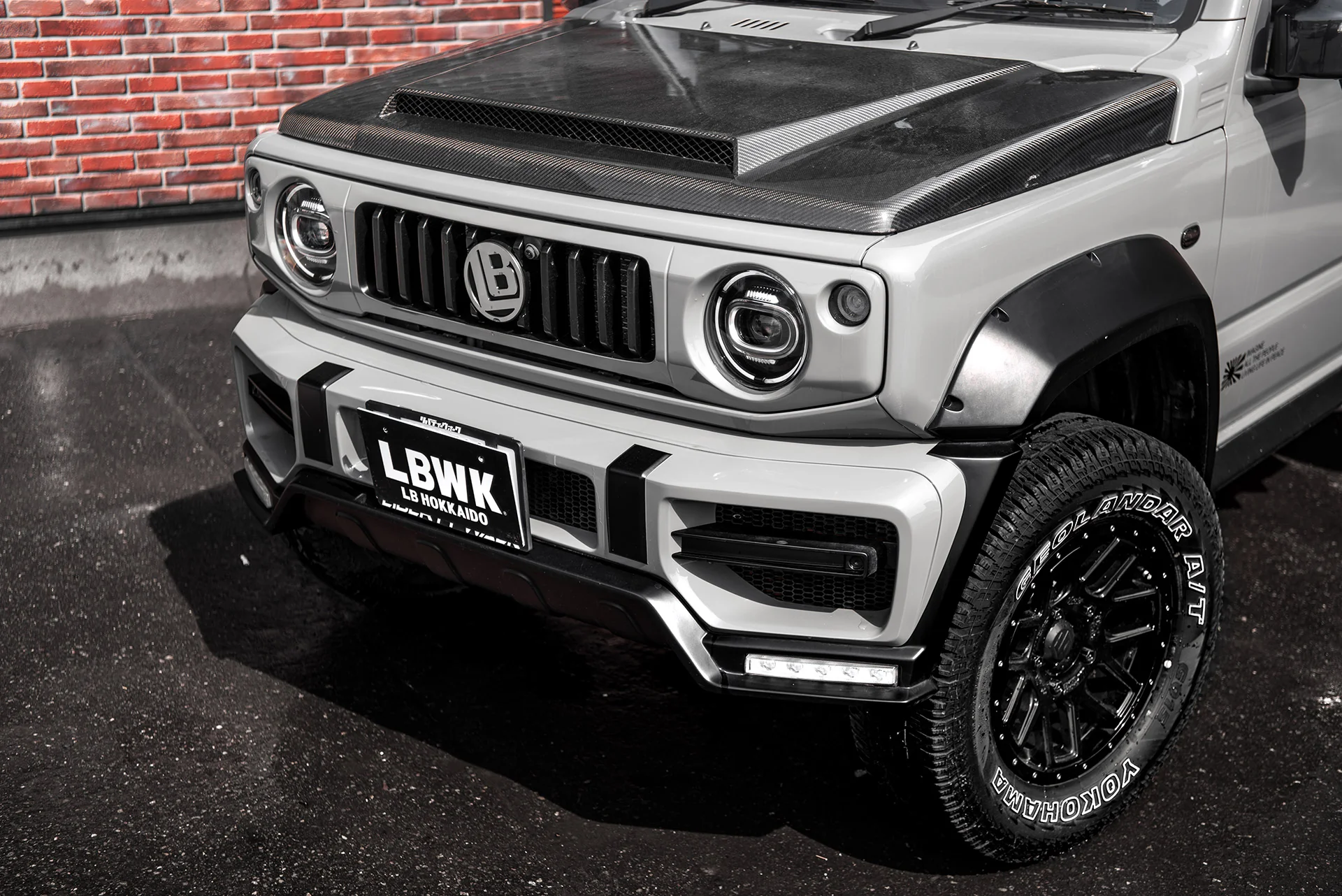 LB Nation G Mini WORKS Type 2 Premium Complete Body Kit (Carbon Bonnet) FRP+CFRP (NEW 2021) (LB42-18) - Image 13