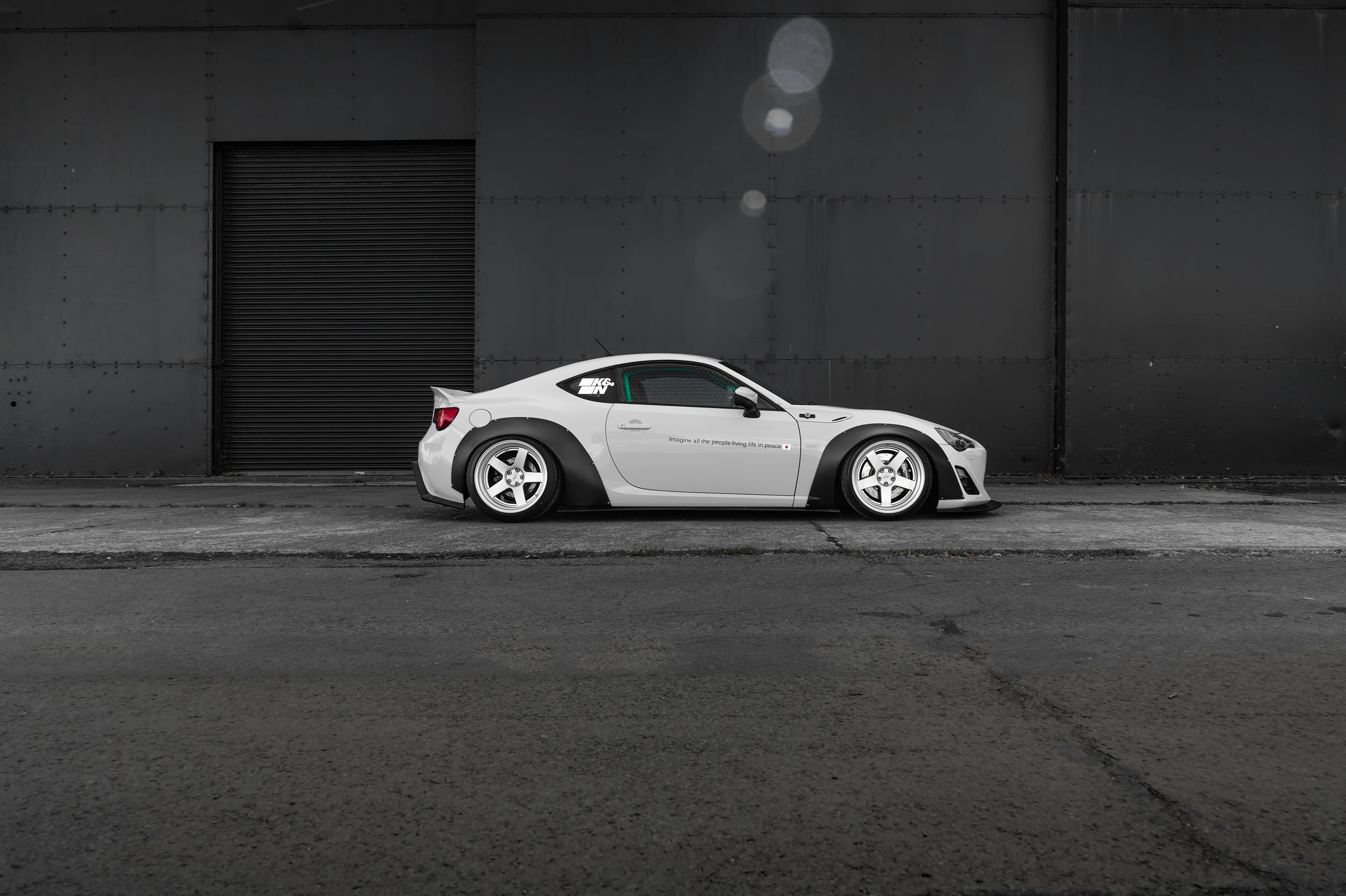 LB Nation GT86 Lip Type Ver.2 (Ducktail) Complete Body Kit -2015 FRP (LB36-02) - Image 3