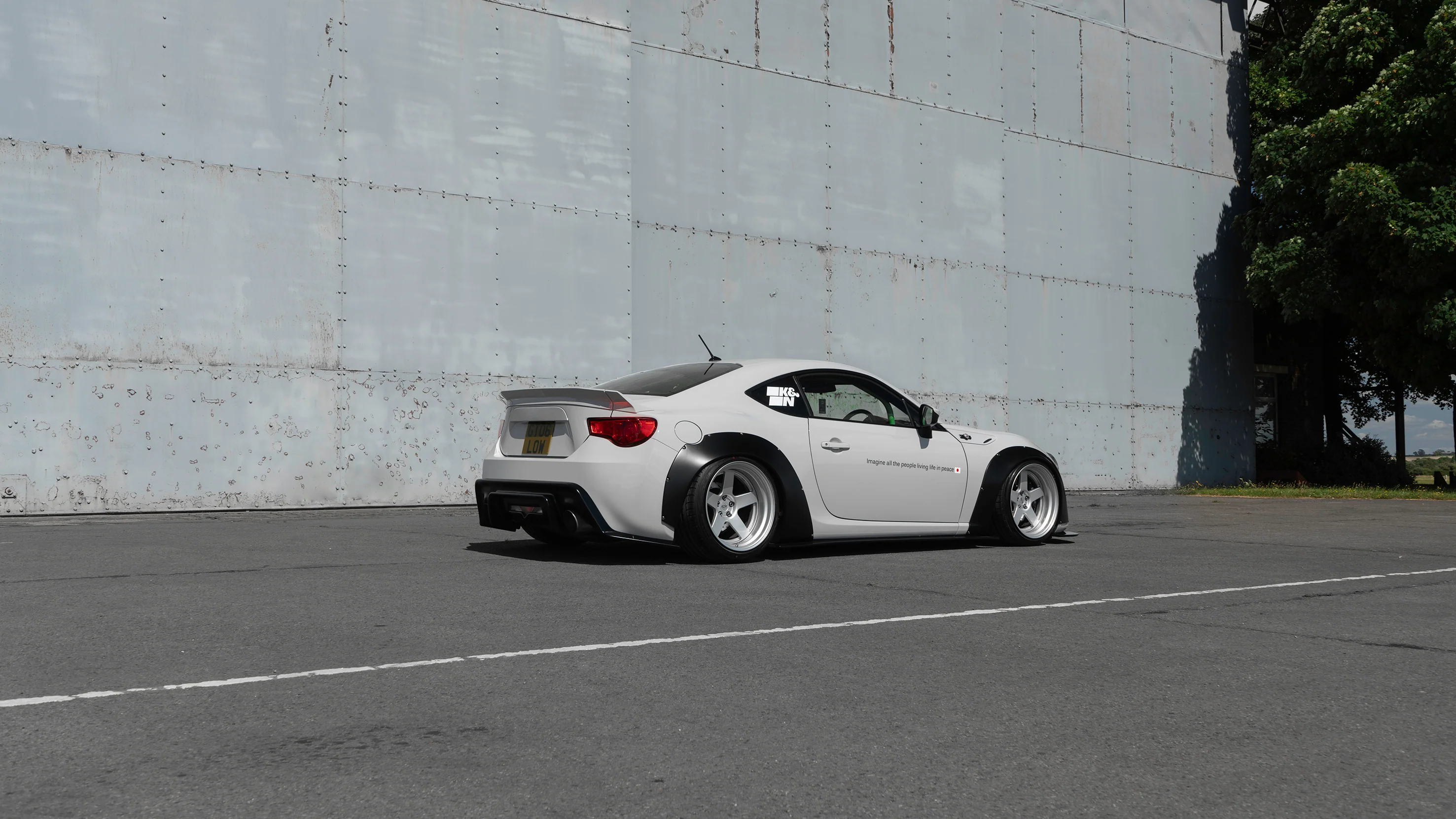 LB Nation GT86 Lip Type Ver.2 (Ducktail) Complete Body Kit -2015 FRP (LB36-02) - Image 4