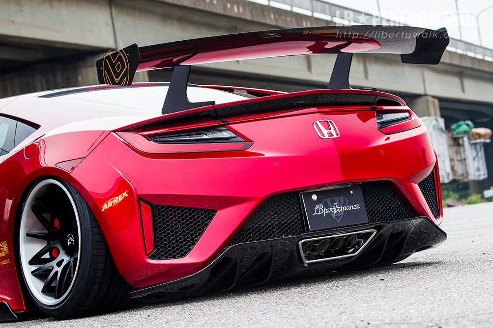 LB PERFORMANCE Honda NSX ver.1 Complete Body Kit DRY CARBON (LB32-06) - Image 2