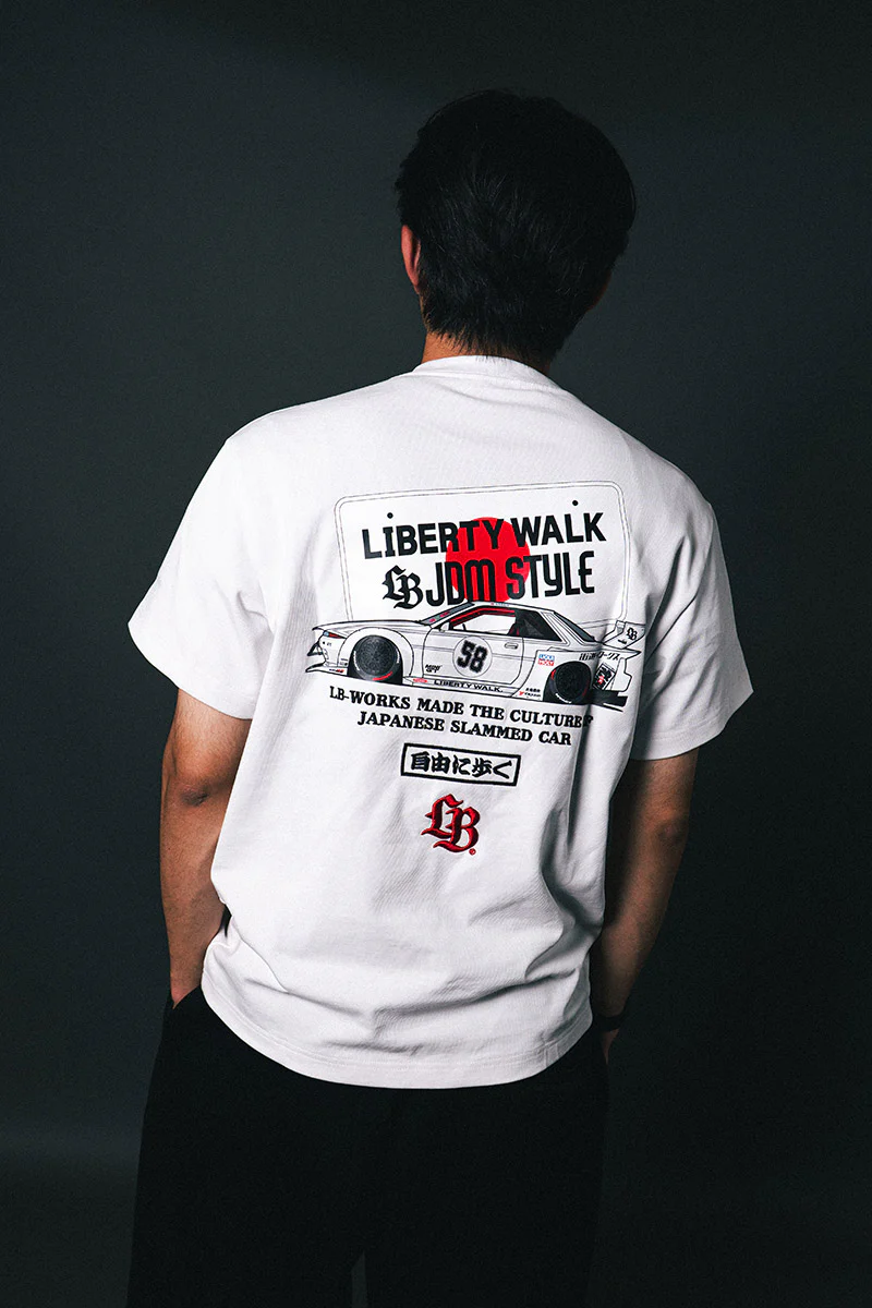 LB R32 T-Shirt White - Image 5
