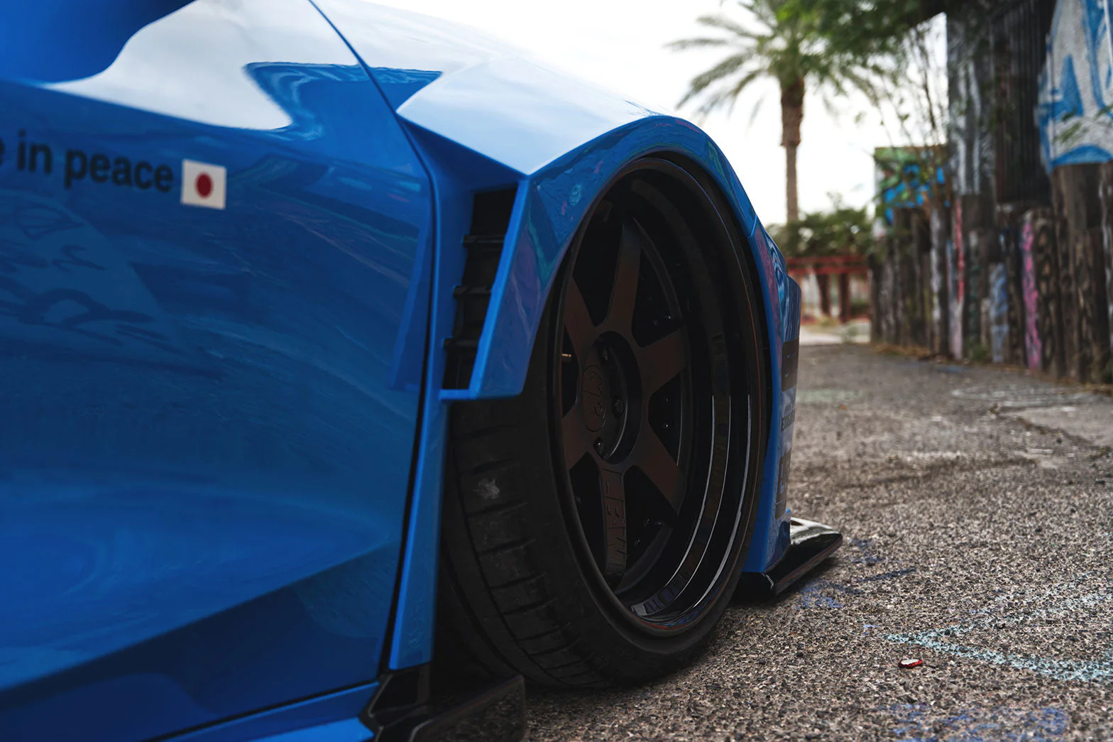 LB Silhouette WORKS Chevrolet Corvette C8 Complete kit (FRP) (LB64-01) - Image 11