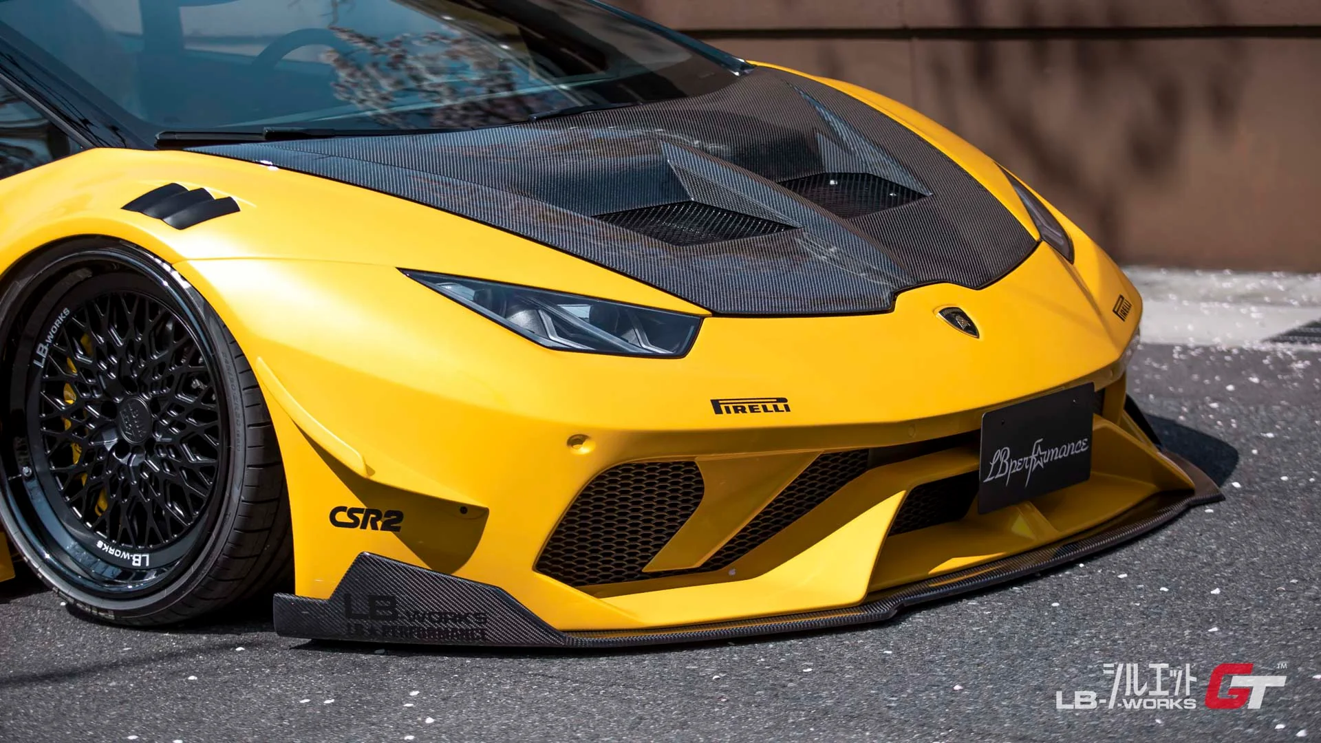 LB Silhouette WORKS HURACAN GT Complete body kit FOR SPYDER FRP + CFRP (LB53-08) - Image 4