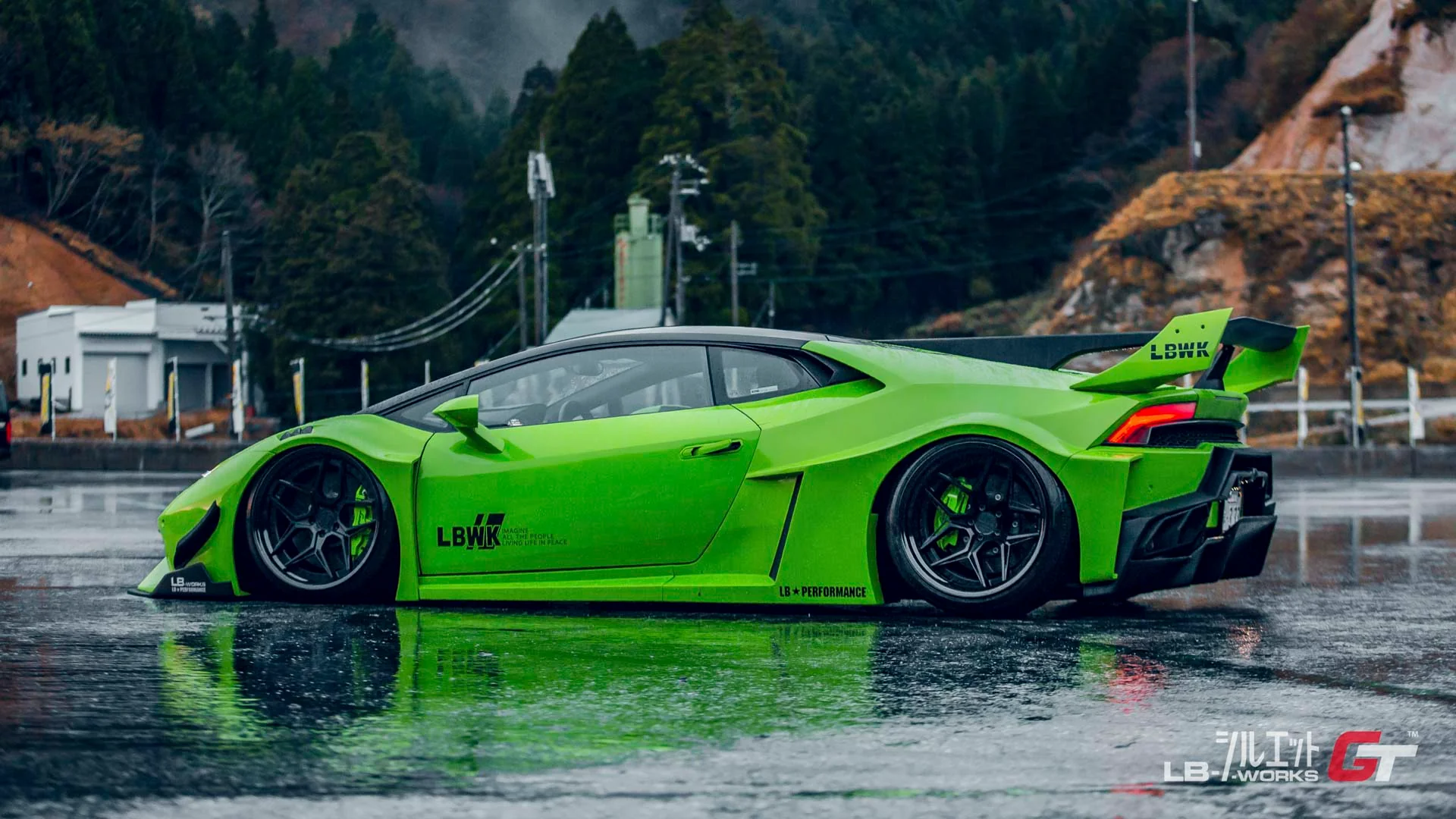 LB Silhouette WORKS HURACAN GT Complete body kit FOR SPYDER FRP + CFRP (LB53-08) - Image 6