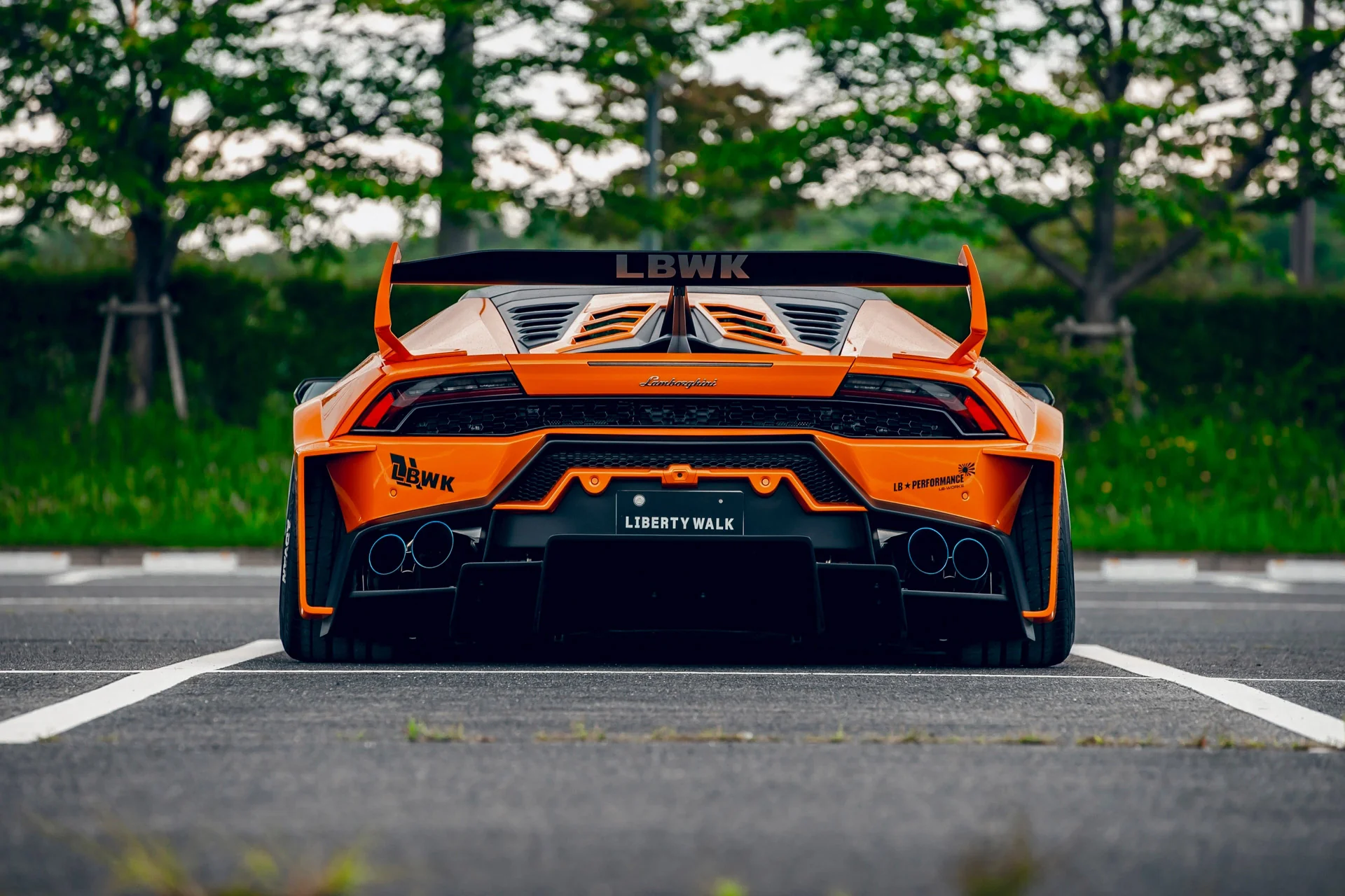 LB Silhouette WORKS HURACAN GT Complete body kit (FRP+CFRP) (LB53-02) - Image 9