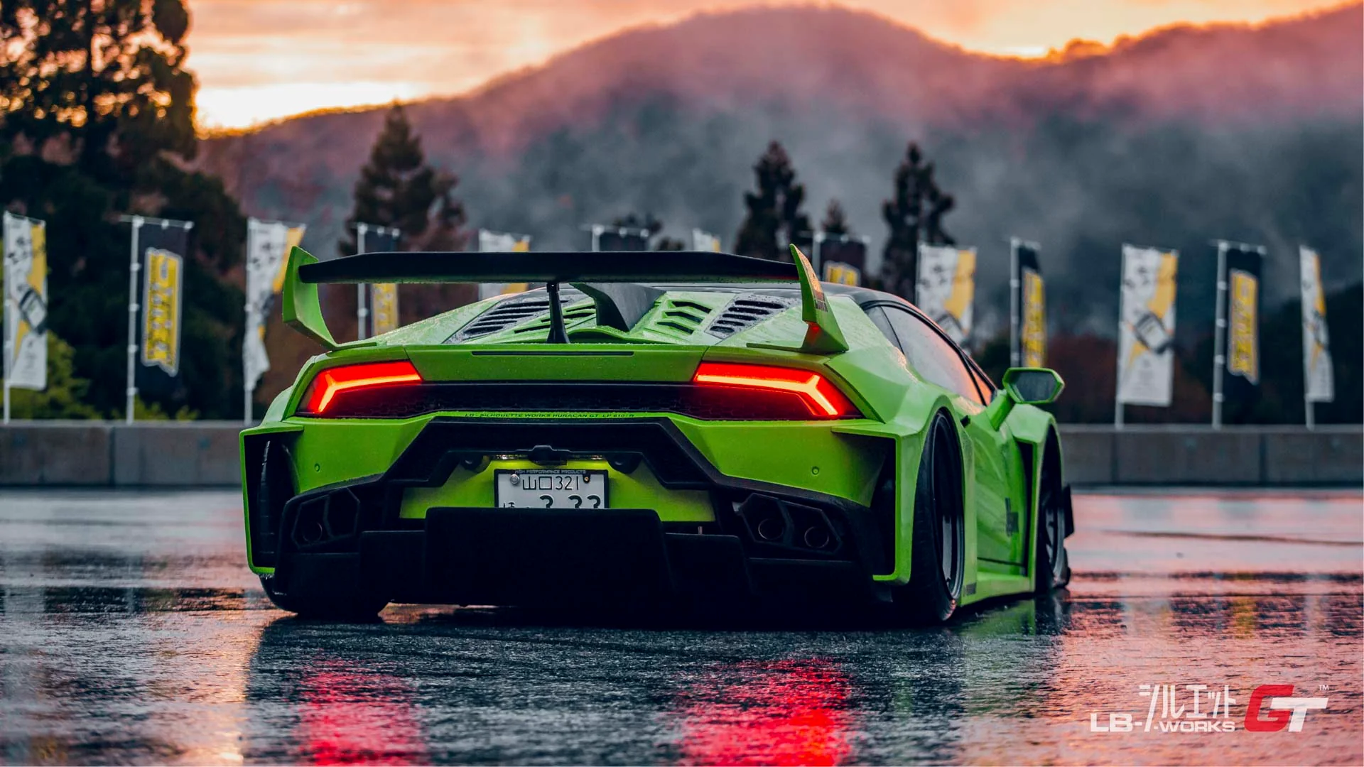LB Silhouette WORKS HURACAN GT Complete Body Kit (REAR FENDER EXCHANGE - COUPE ONLY) FRP + CFRP (LB53-05) - Image 10