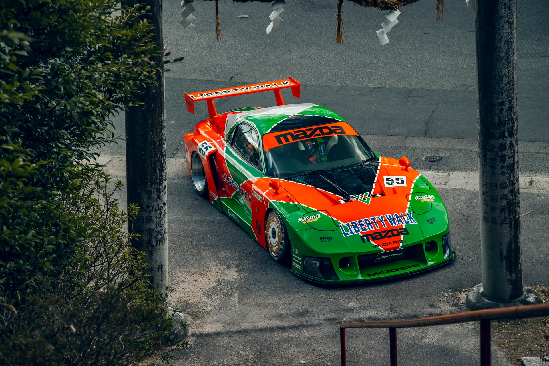 LB-Super Silhouette RX-7 Complete Body Kit (FRP) (LB62-01) - Image 3