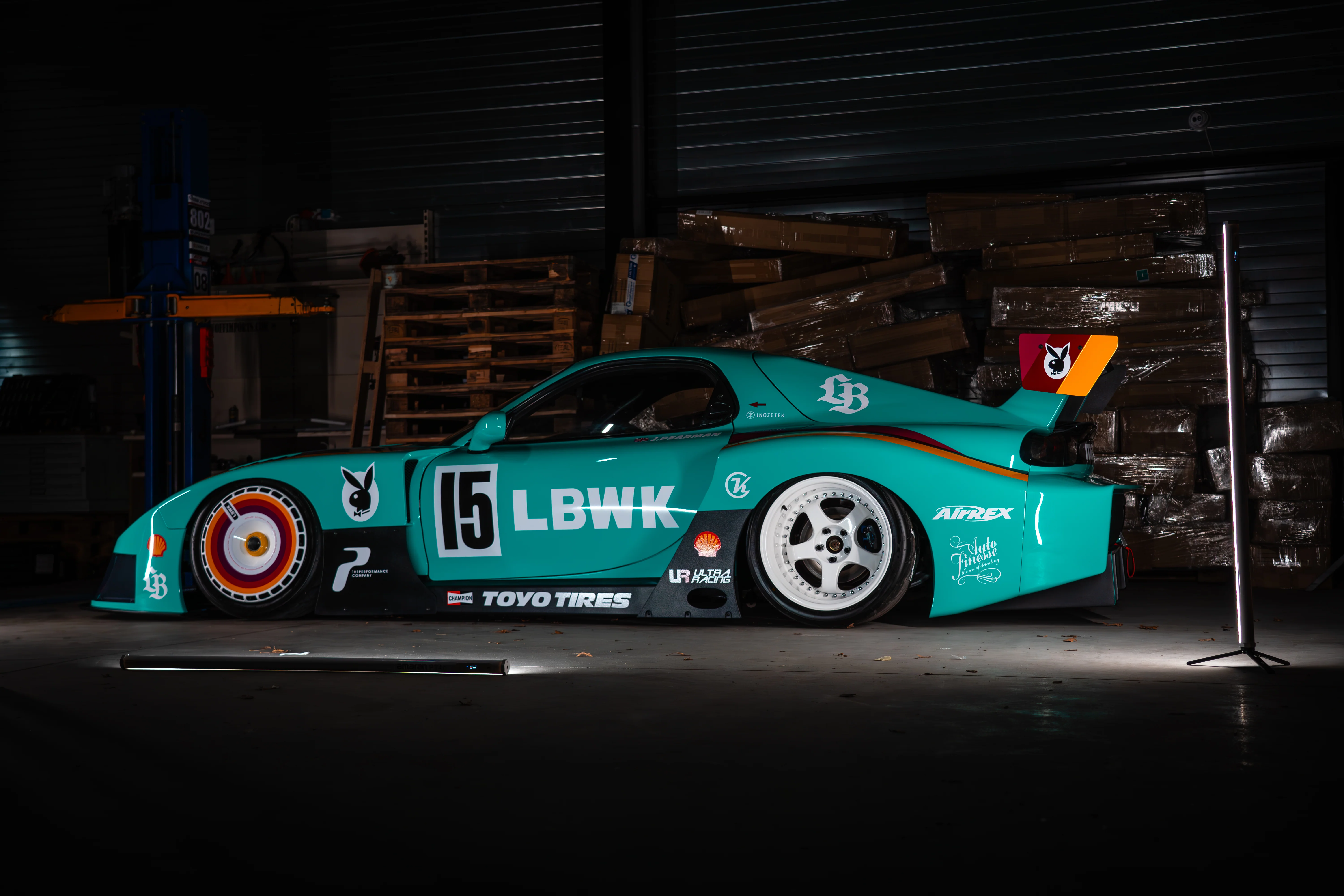 LB-Super Silhouette RX-7 Complete Body Kit (FRP) (LB62-01) - Image 7