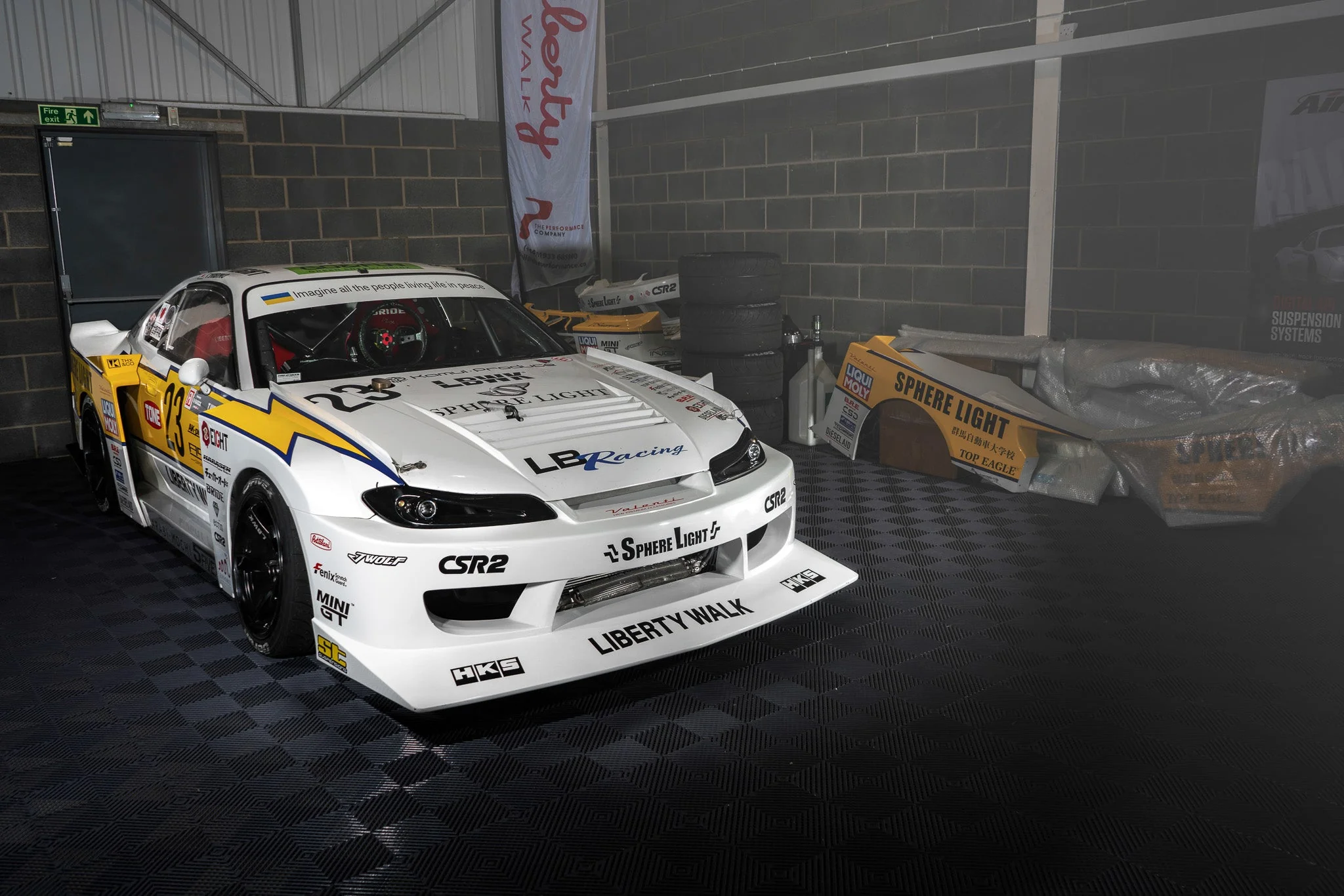 LB Super Silhouette S15 Silvia Complete Body Kit FRP (LB61-01) - Image 5