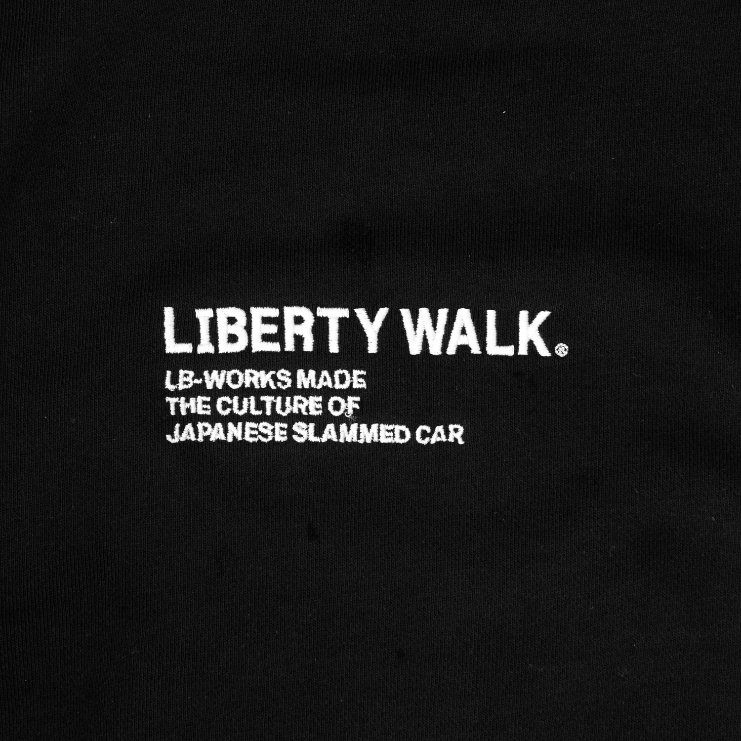 LB Thorn Embroidery Logo Sweatshirt Black - Image 3