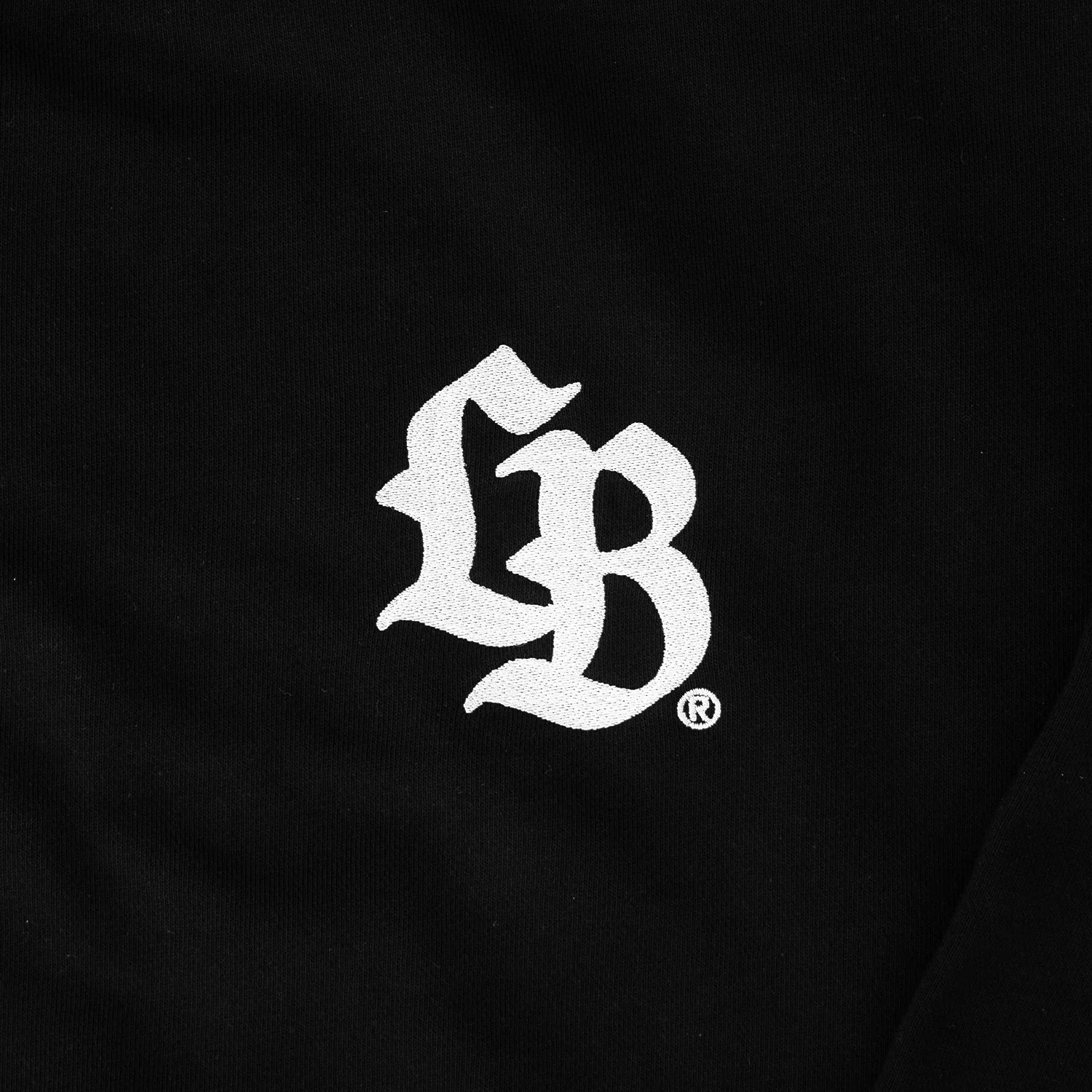 LB Thorn Embroidery Logo Sweatshirt Black - Image 5