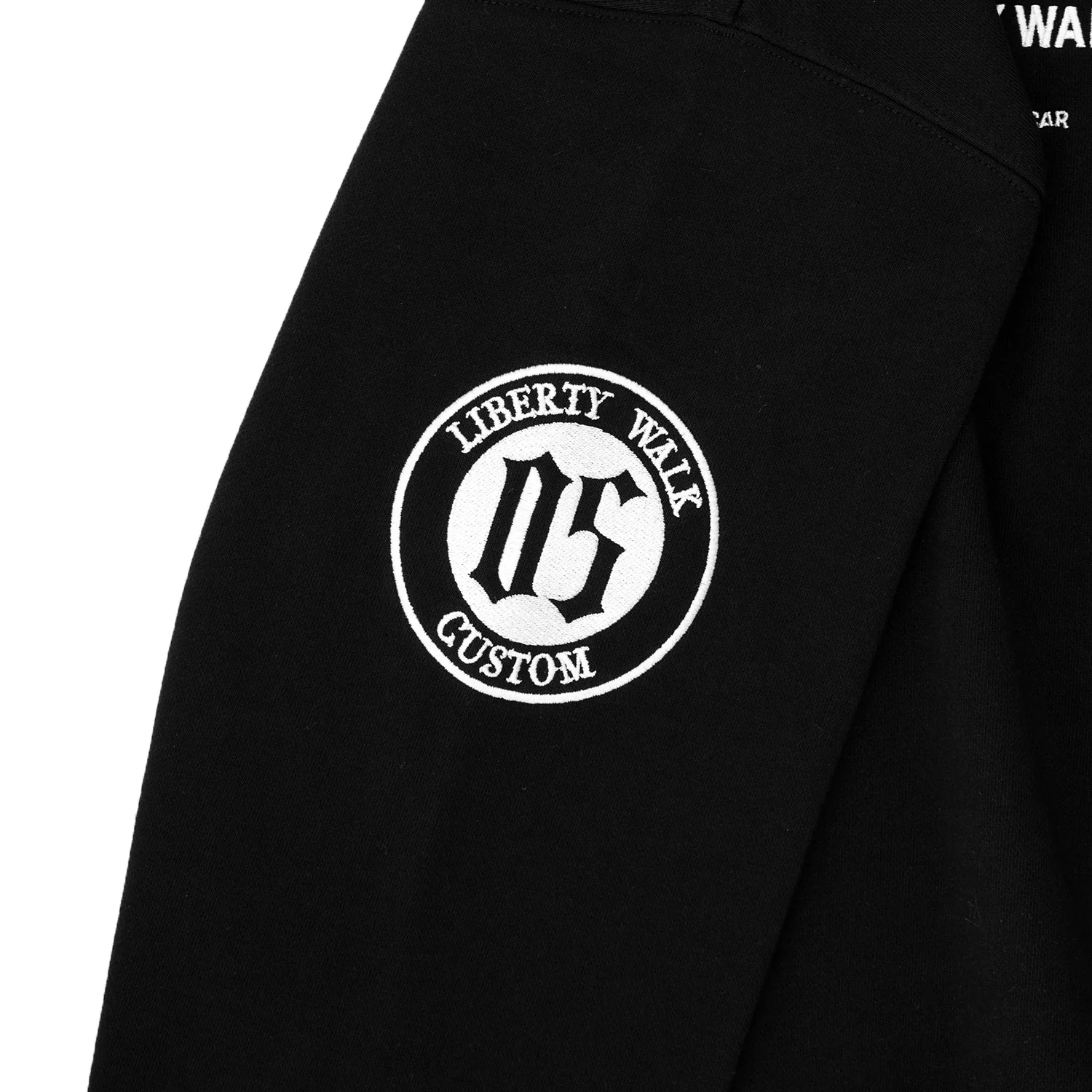 LB Thorn Embroidery Logo Sweatshirt Black - Image 6