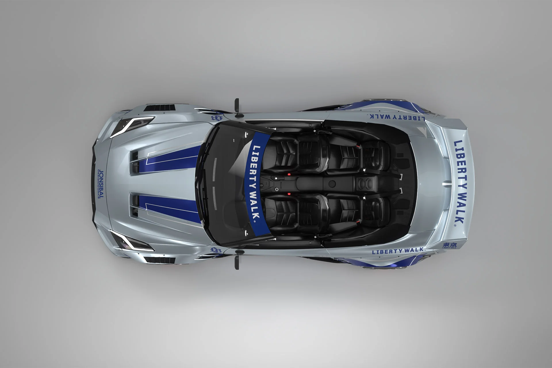 LB WORKS 35GT-R 'Final Edition' Complete Body Kit CFRP - Image 11