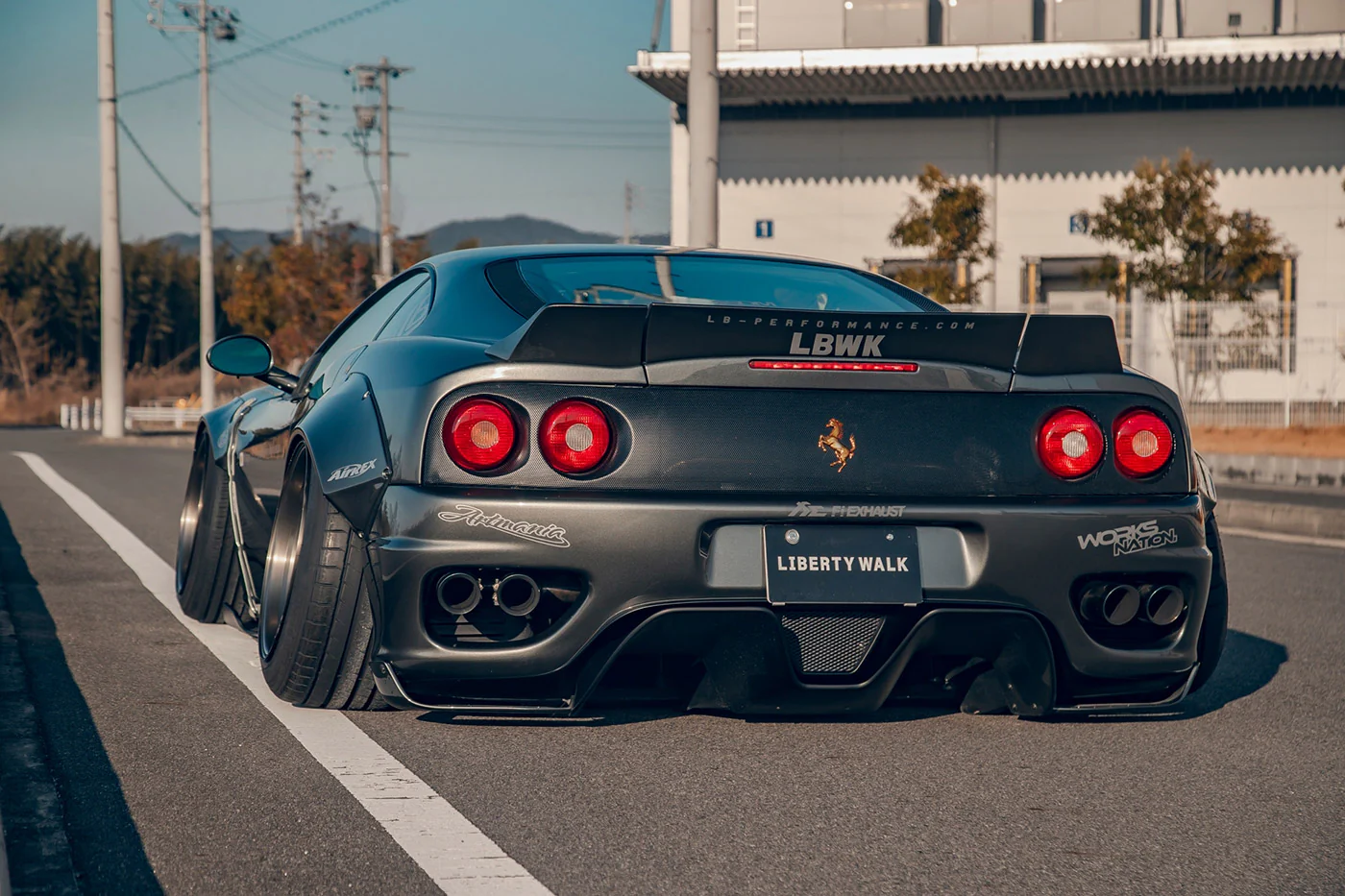 LB WORKS 360 Ver.2 Complete Body Kit (FRP) (LB20-04) - Image 9