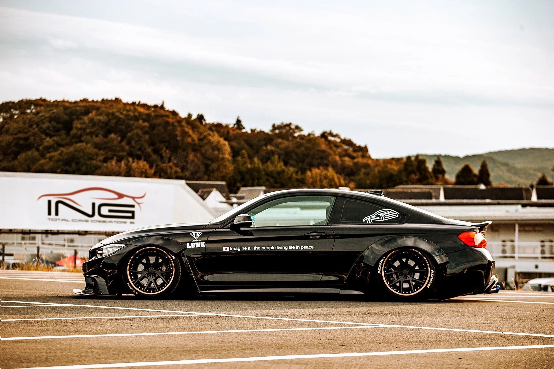 LB WORKS 4 series Complete body kit (FRP) (LB03-01) - Image 9