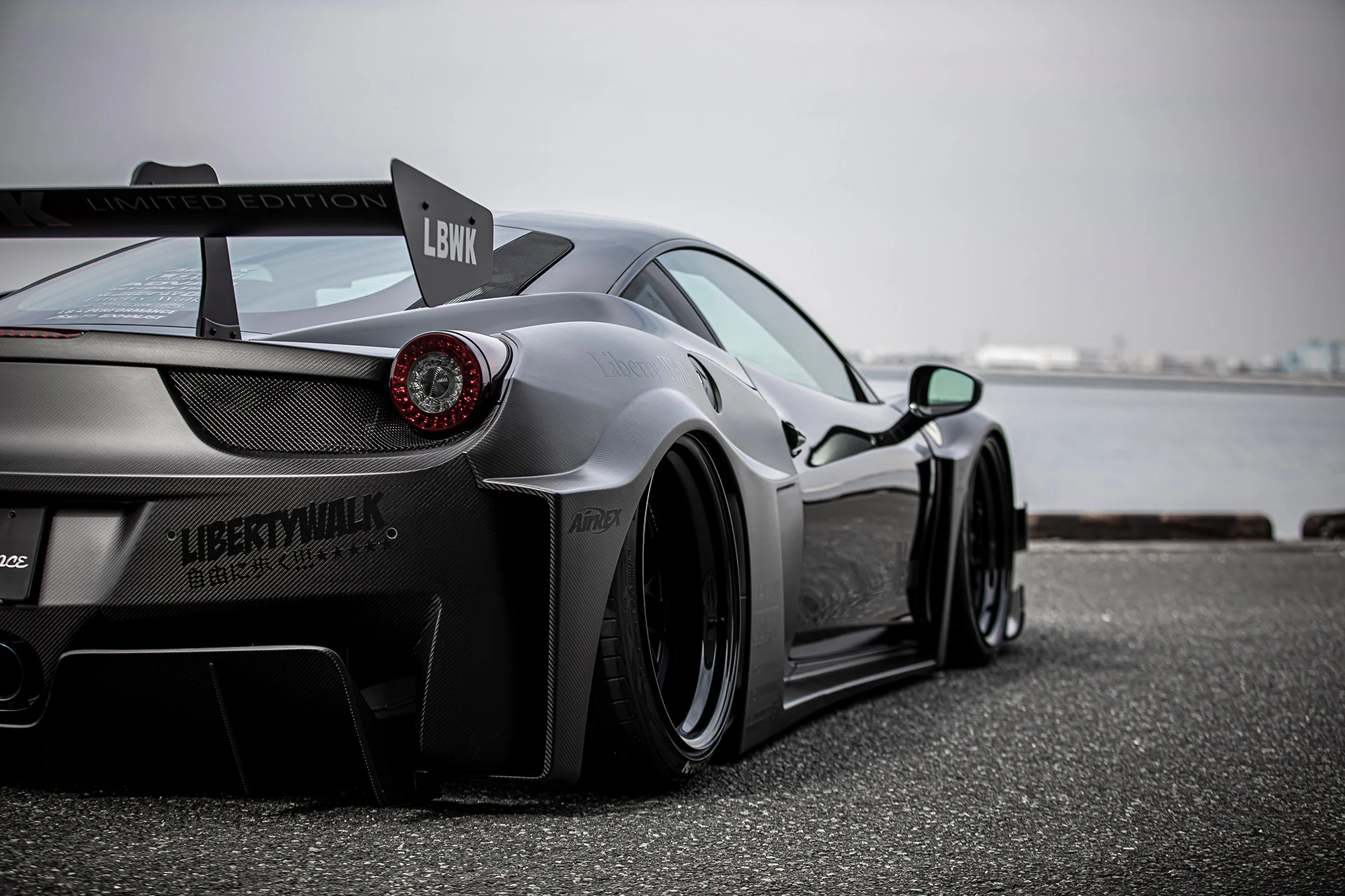 LB WORKS 458 GT Silhouette WORKS Complete body kit (Dry Carbon) (LB43-03) - Image 13