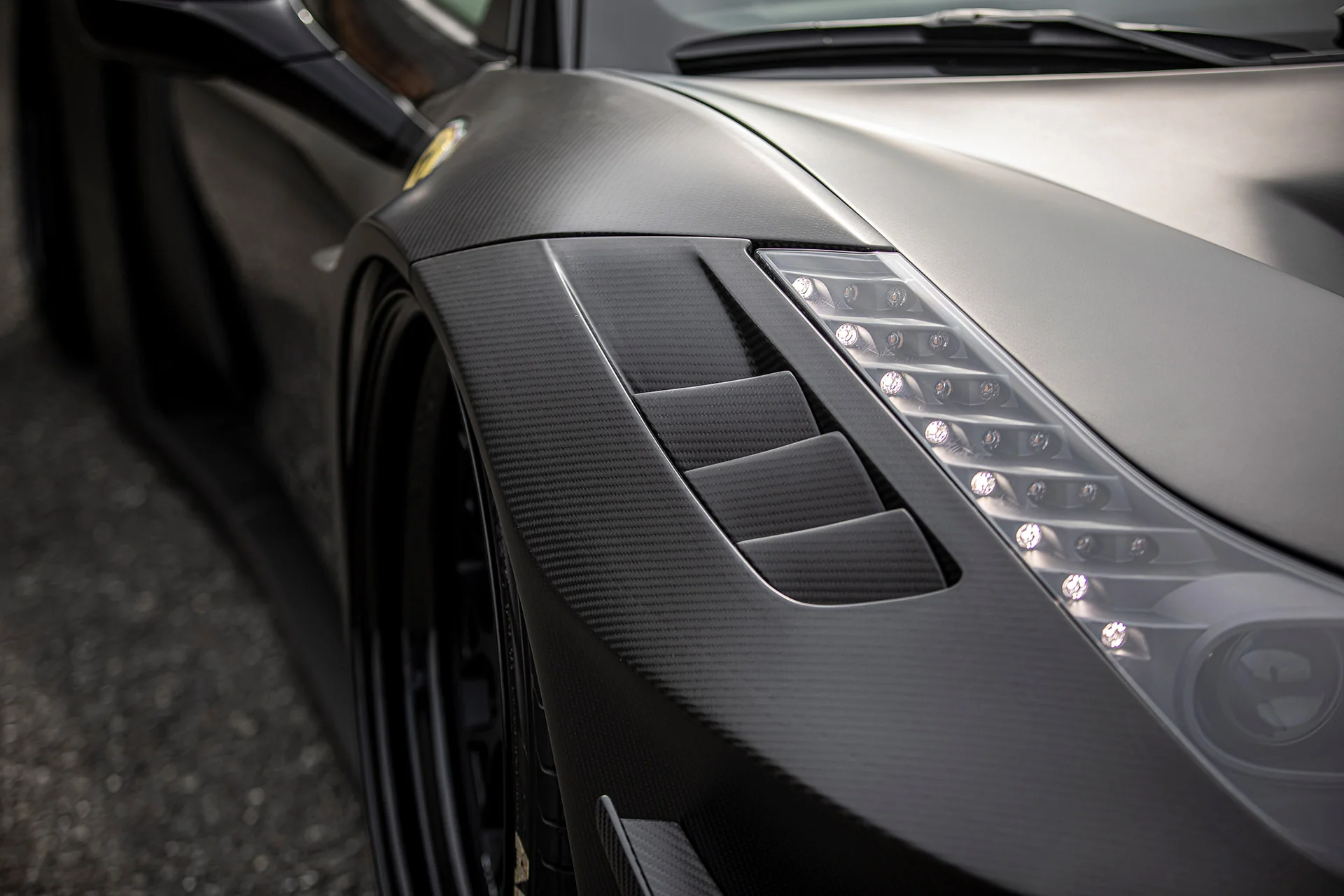 LB WORKS 458 GT Silhouette WORKS Complete body kit (Dry Carbon) (LB43-03) - Image 15