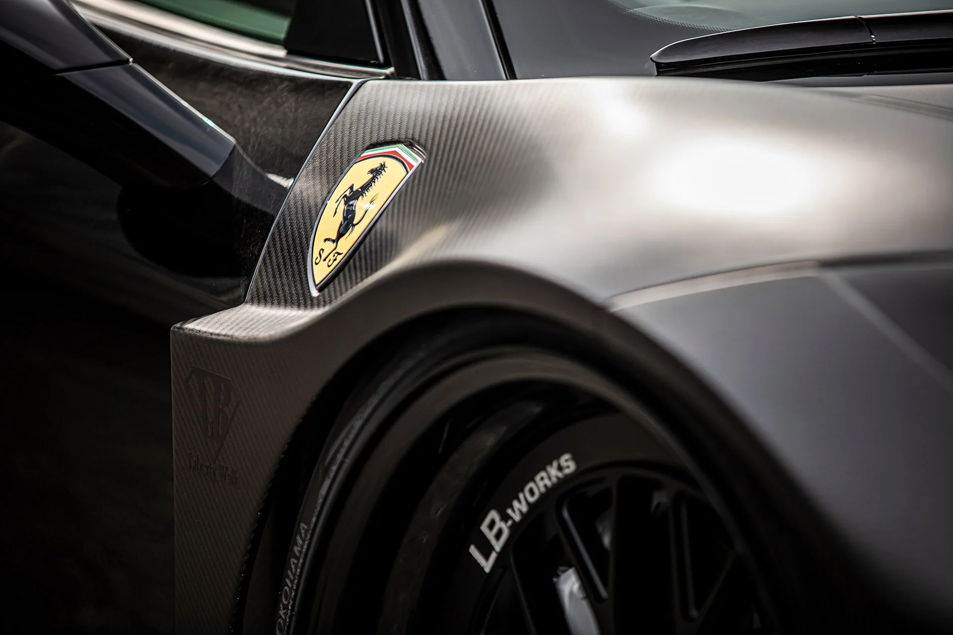 LB WORKS 458 GT Silhouette WORKS Complete body kit (Dry Carbon) (LB43-03) - Image 4
