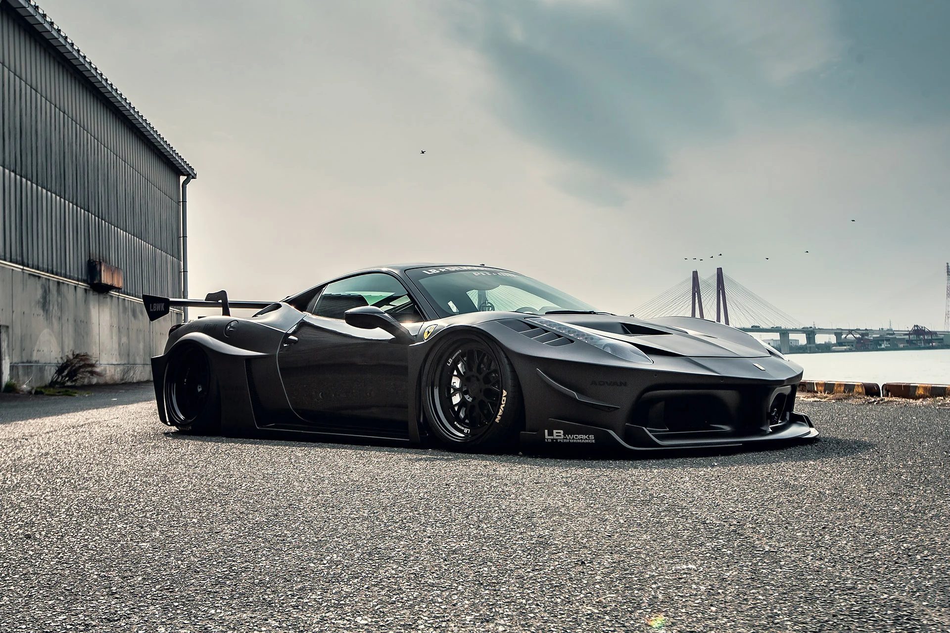 LB WORKS 458 GT Silhouette WORKS Complete body kit (Dry Carbon) (LB43-03) - Image 5