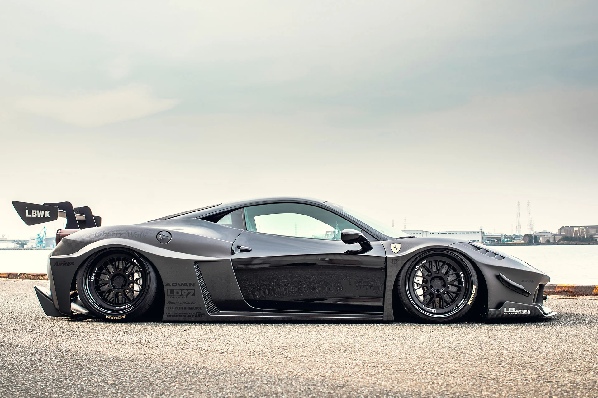 LB WORKS 458 GT Silhouette WORKS Complete body kit (Dry Carbon) (LB43-03) - Image 6