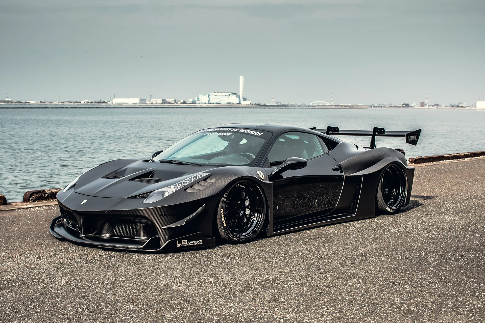 LB WORKS 458 GT Silhouette WORKS Complete body kit (Dry Carbon) (LB43-03) - Image 7