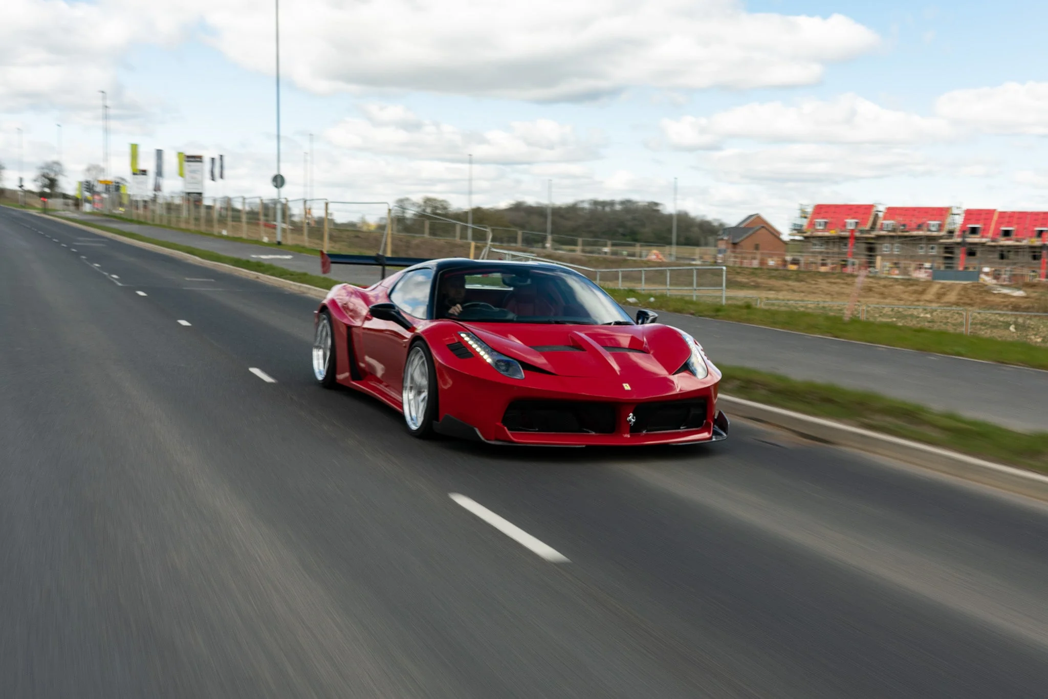 LB WORKS 458 GT Silhouette WORKS Complete body kit (FRP) (LB43-01) - Image 3