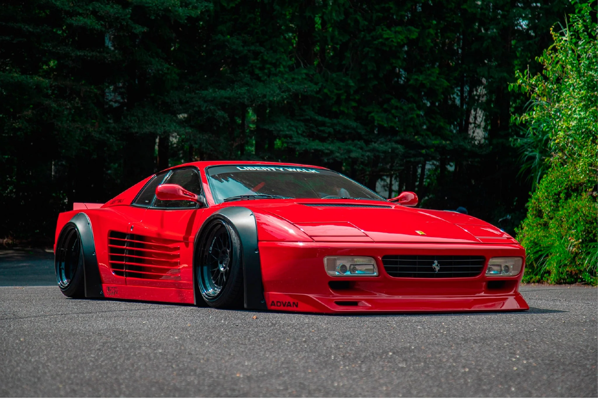 LB WORKS 512 Testarossa Complete Body Kit FRP (LB63-02) - Image 4