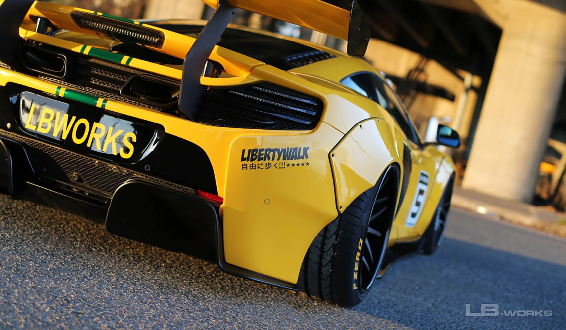 LB WORKS 650S Complete Body kit CFRP+Dry Carbon Wing (LB22-03) - Image 5
