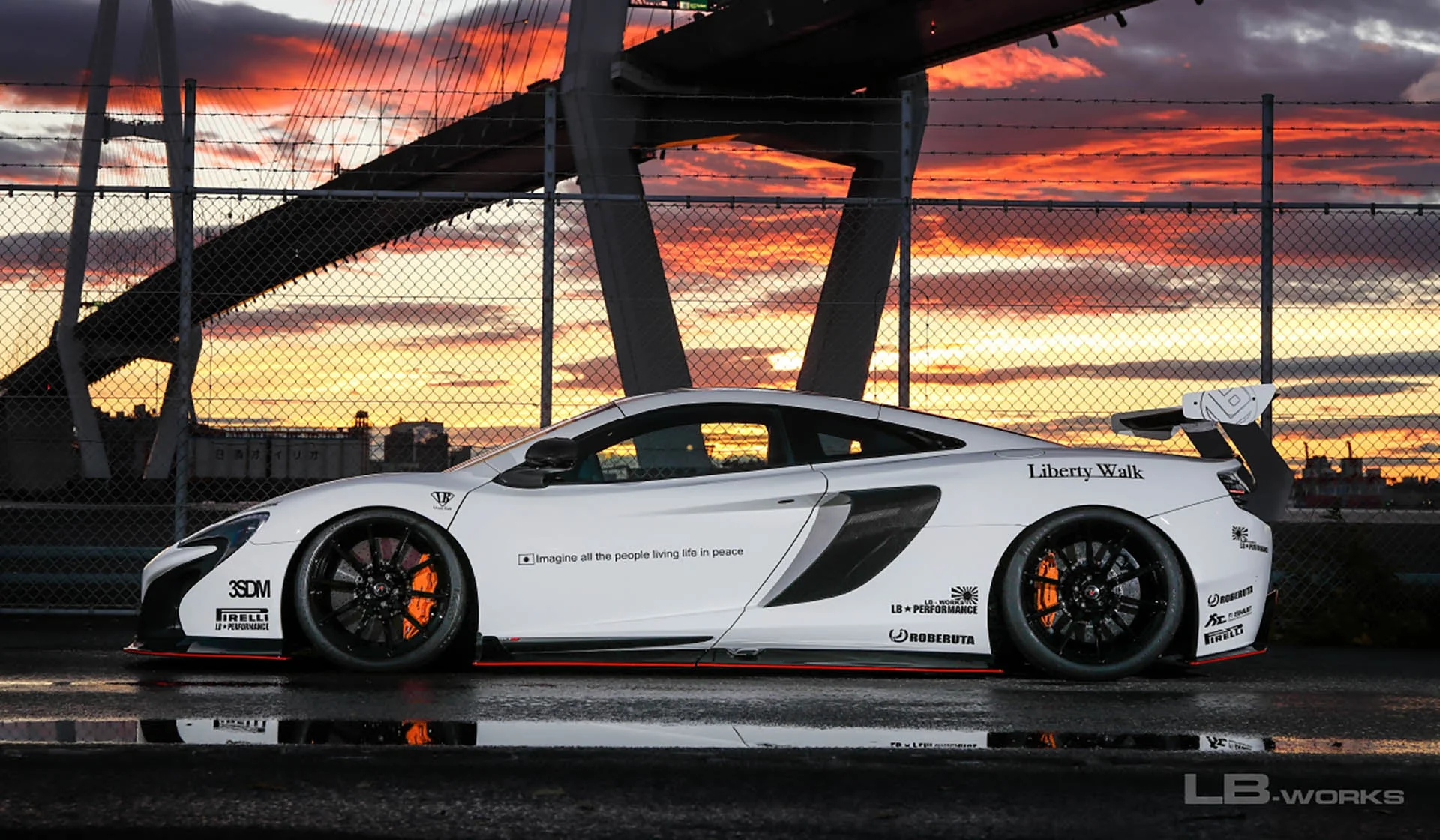 LB WORKS 650S Complete Body kit CFRP+Dry Carbon Wing (LB22-03) - Image 6