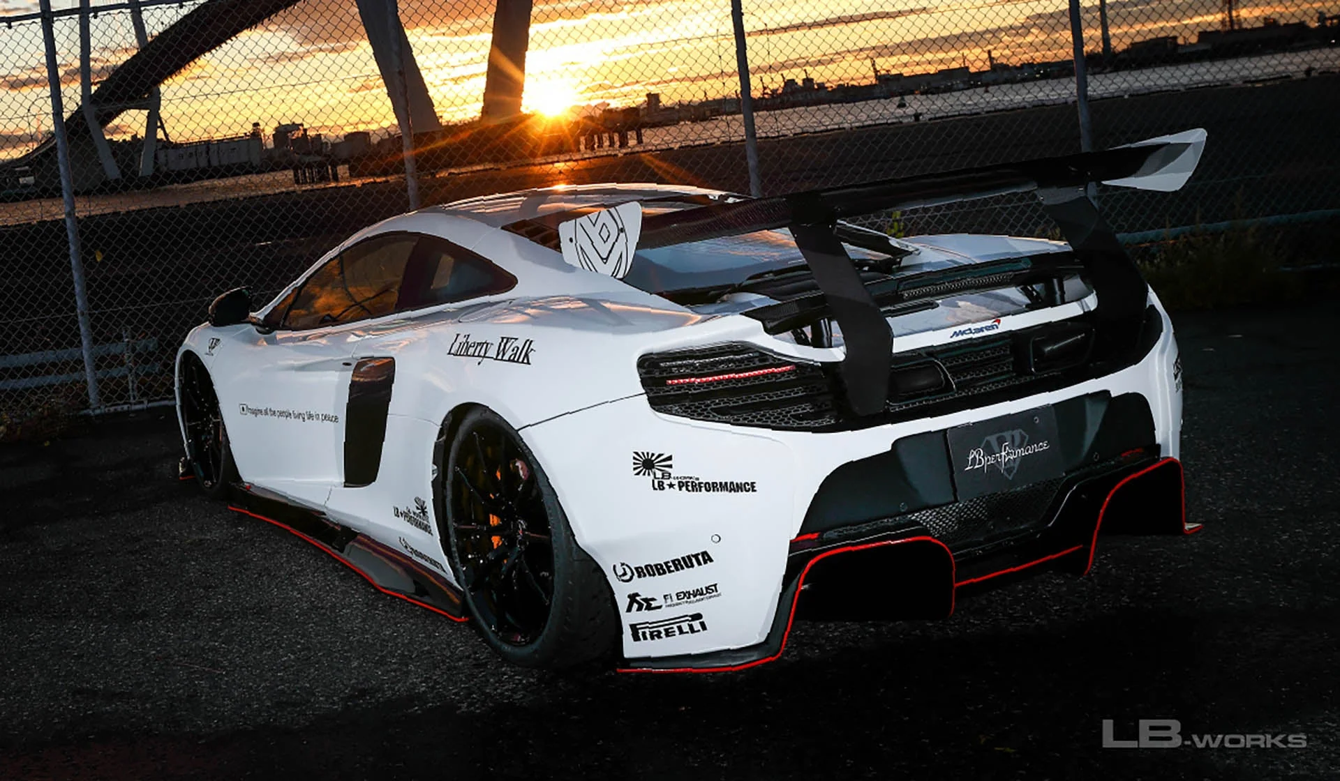 LB WORKS 650S Complete Body kit CFRP+Dry Carbon Wing (LB22-03) - Image 7