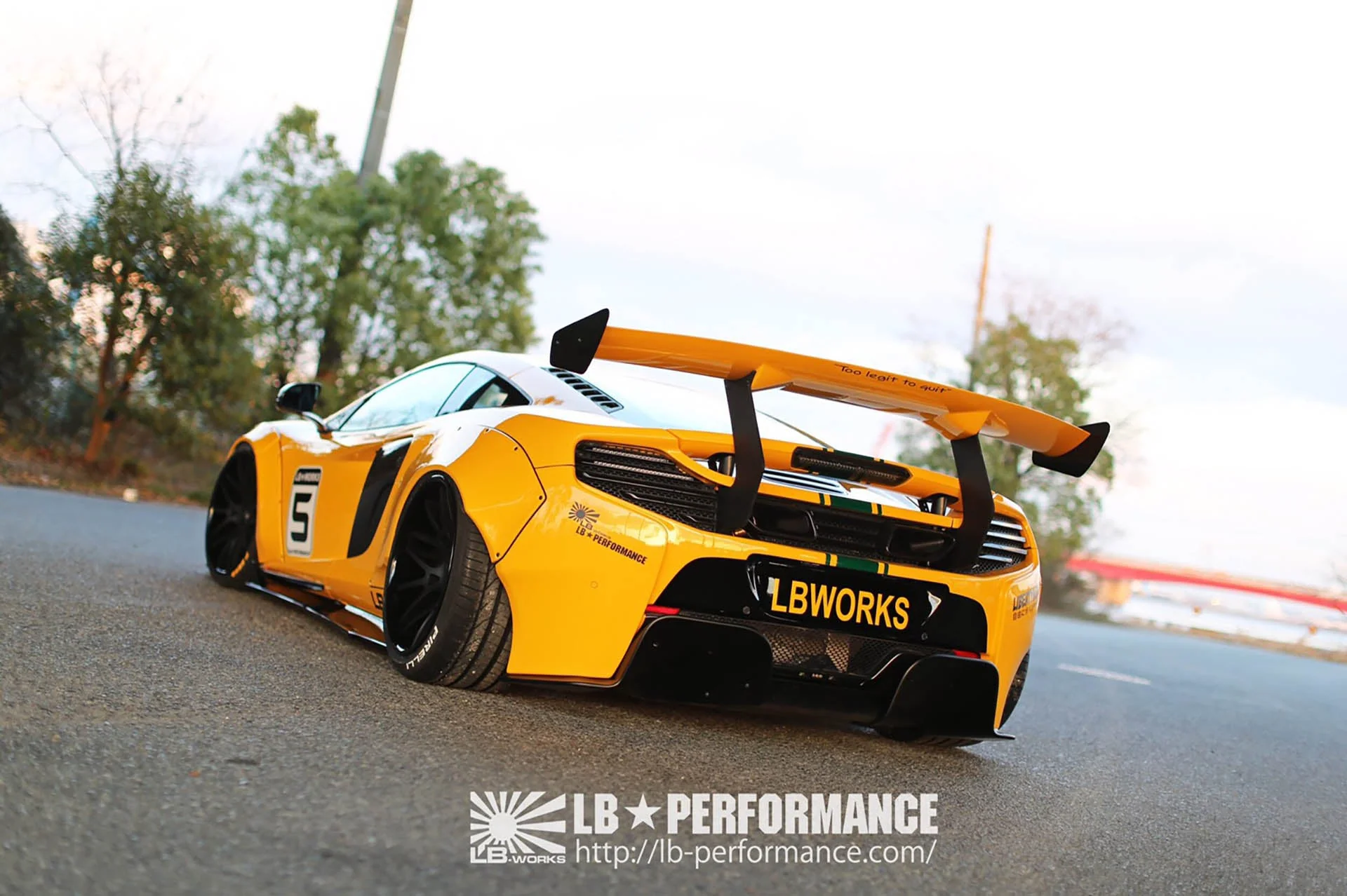 LB WORKS 650S Complete Body kit CFRP+Dry Carbon Wing (LB22-03) - Image 8