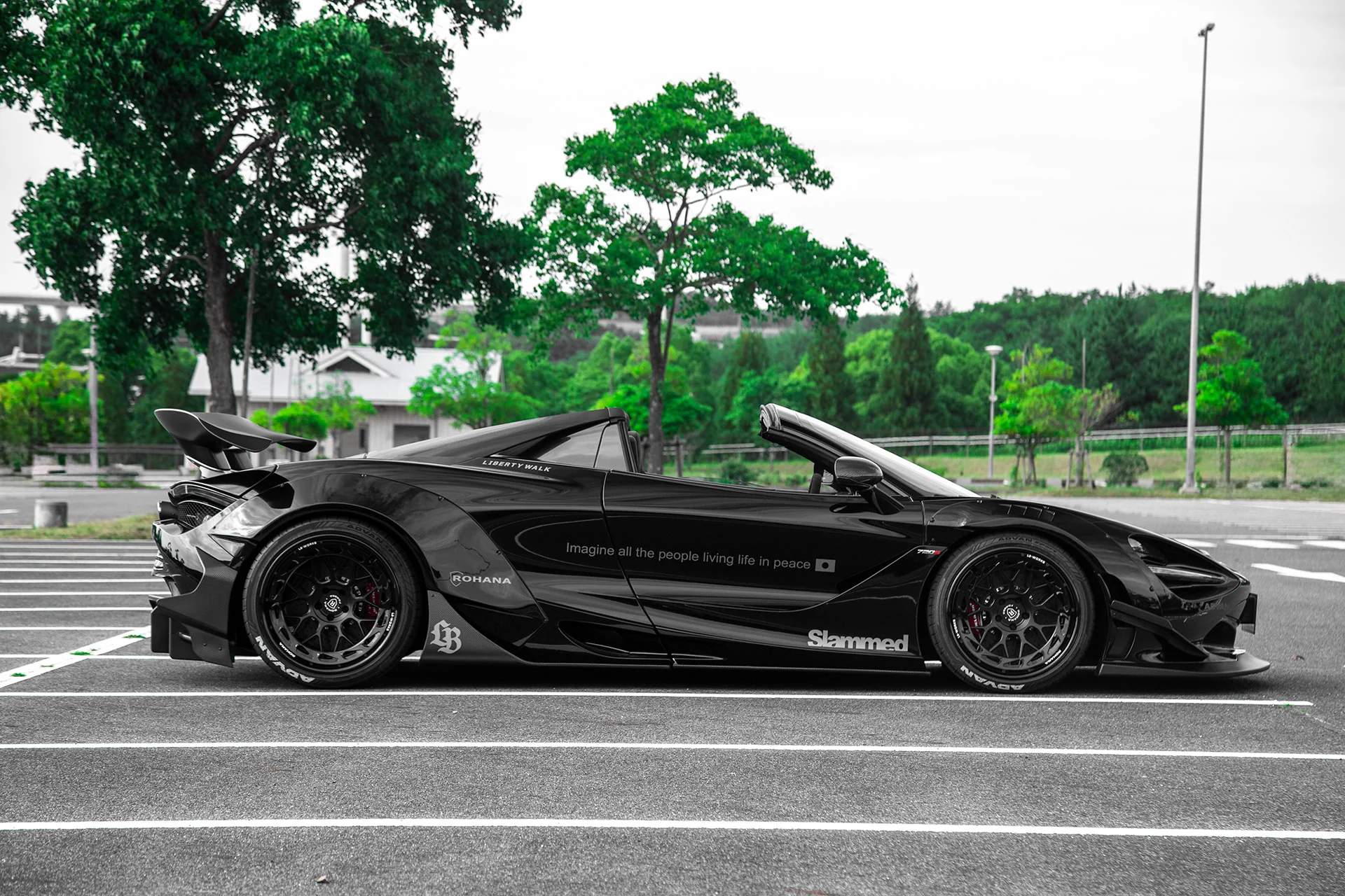 LB WORKS 720S Complete Body kit Dry Carbon (LB75-02) - Image 11