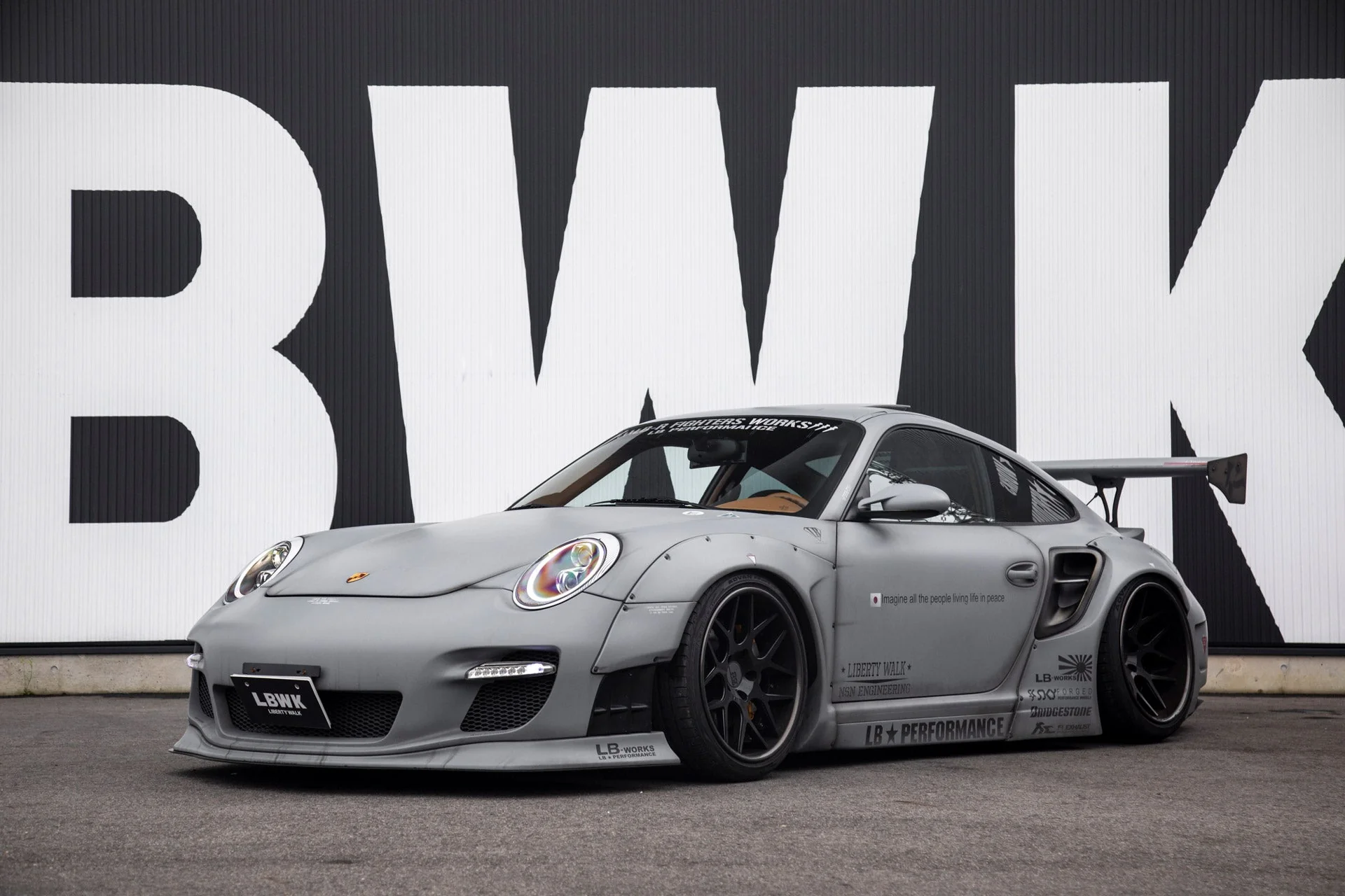 LB WORKS 911 Complete body kit Ver.1 (FRP) (LB01-02) - Image 7