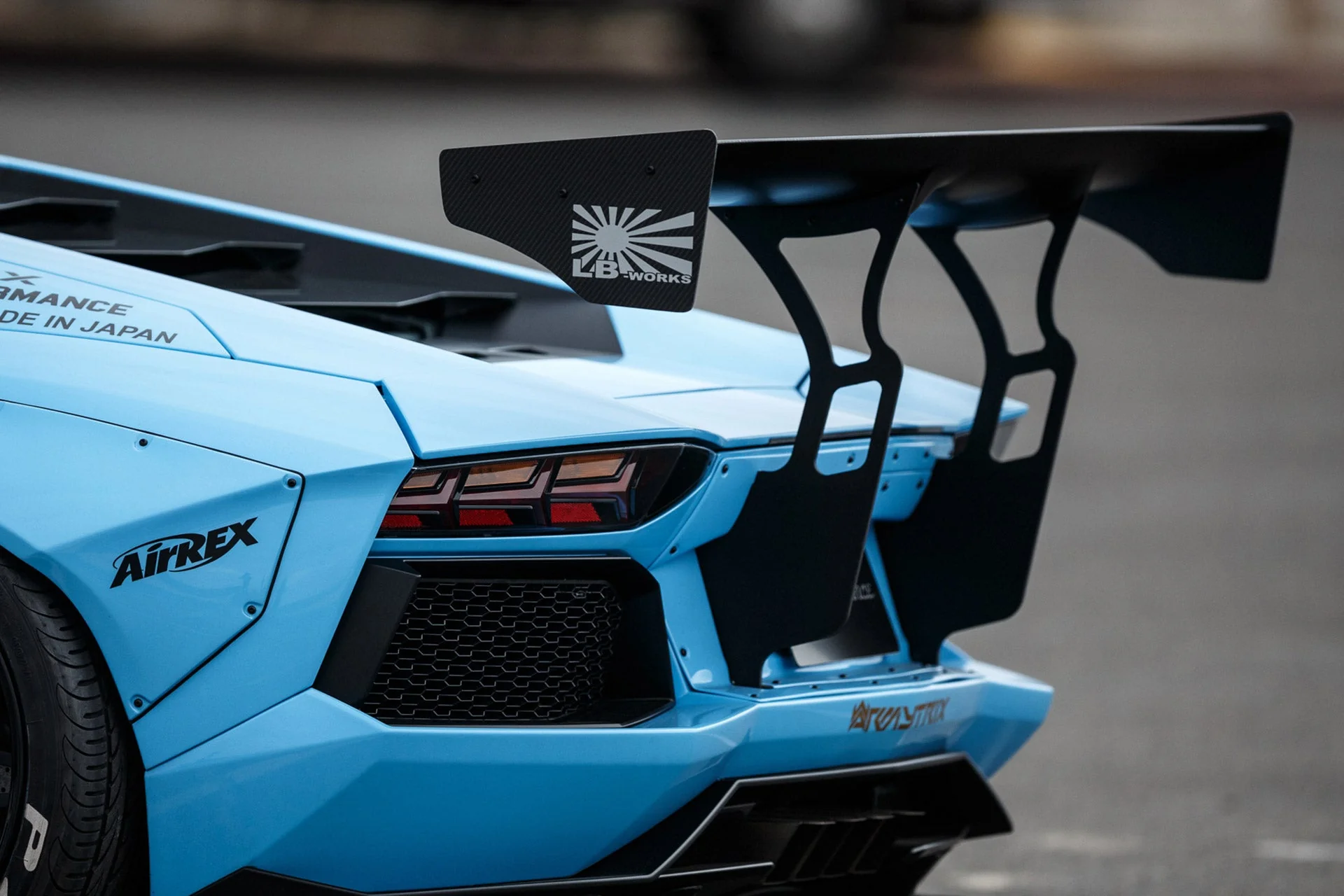LB WORKS Aventador Complete body kit Type 2 (FRP) (LB02-04) - Image 9
