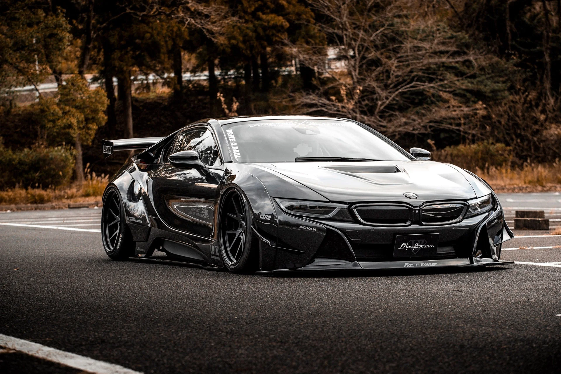 LB WORKS BMW i8 Complete Body Kit Ver1 CFRP (LB44-03) - Image 3