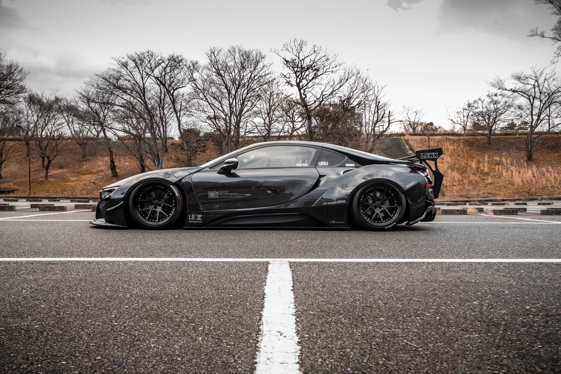 LB WORKS BMW i8 Complete Body Kit Ver1 FRP (LB44-04) - Image 3