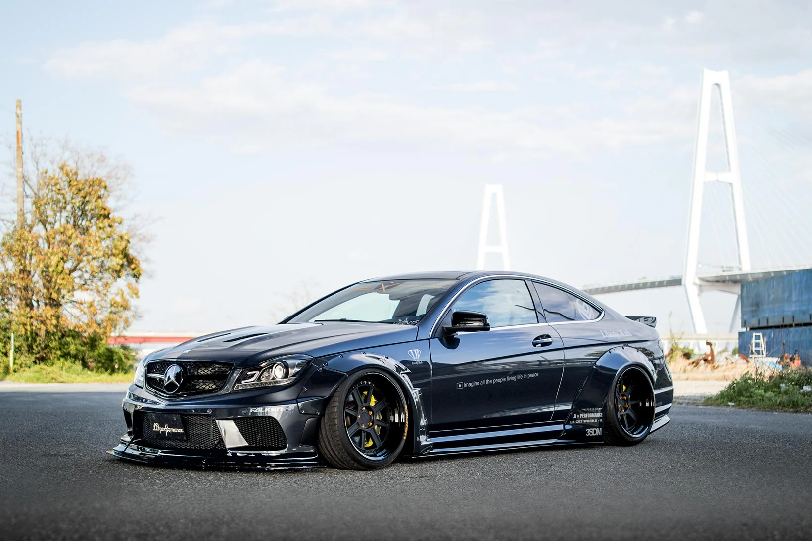 LB WORKS C63 COUPE + SALOON Complete Body Kit (FRP) (LB21-02) - Image 4
